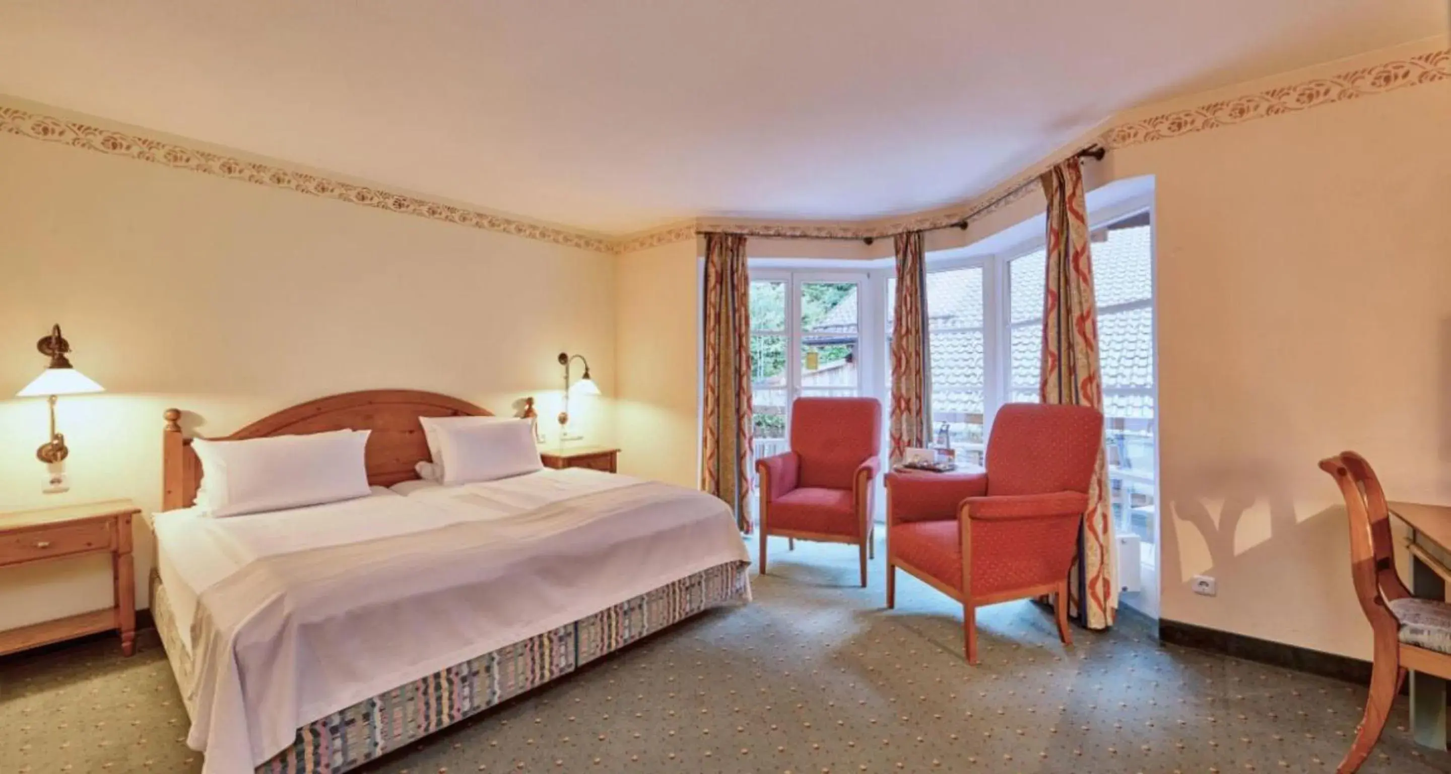 Bedroom, Bed in Berghotel Hammersbach, Sure Hotel Collection by Best Western Bedroom, Bed in Berghotel Hammersbach, Sure Hotel Collection by Best Western