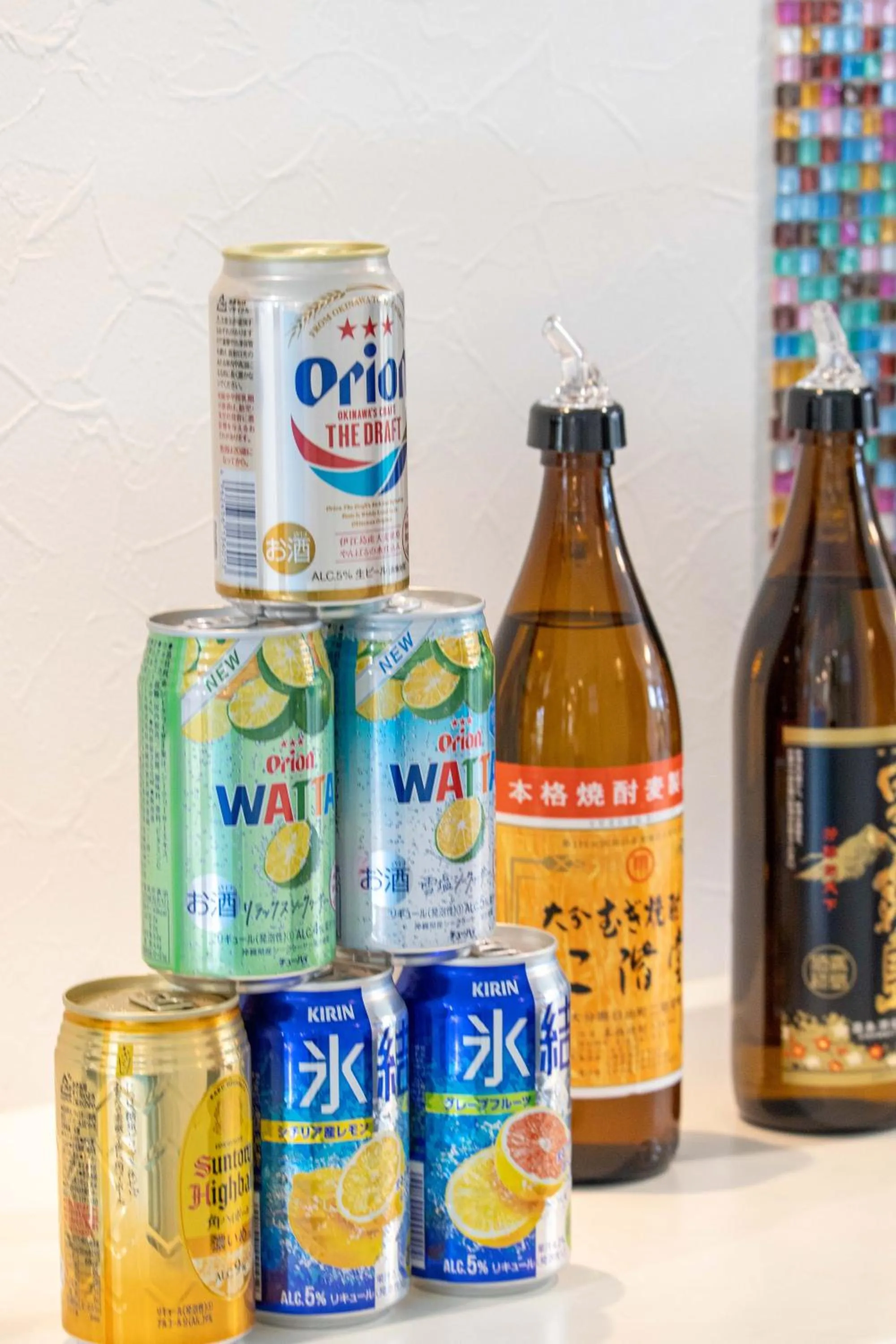 Drinks in Hotel Santa Barbara Miyakojima Resort