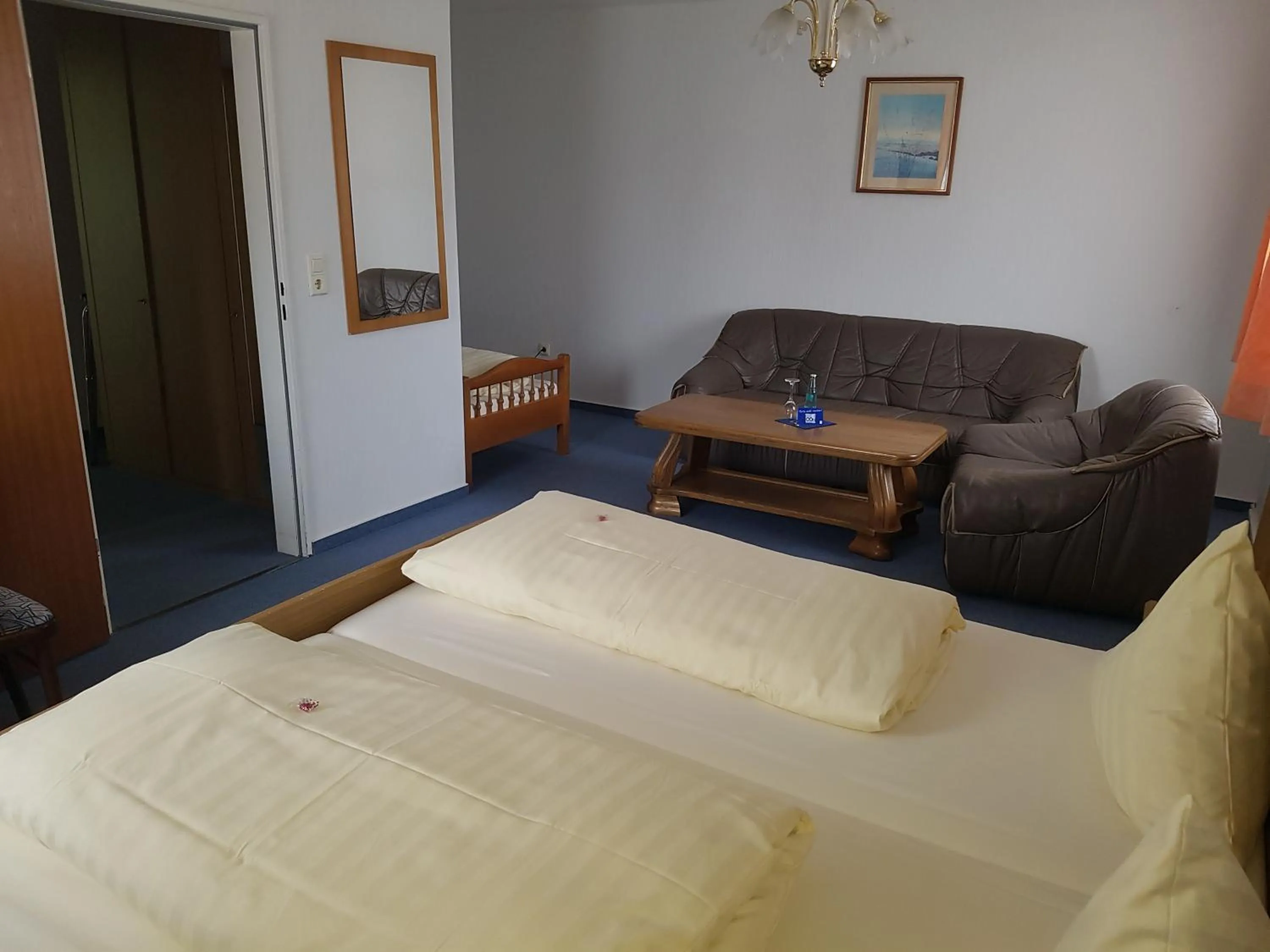 Decorative detail, Bed in Hotel Stadt Baunatal