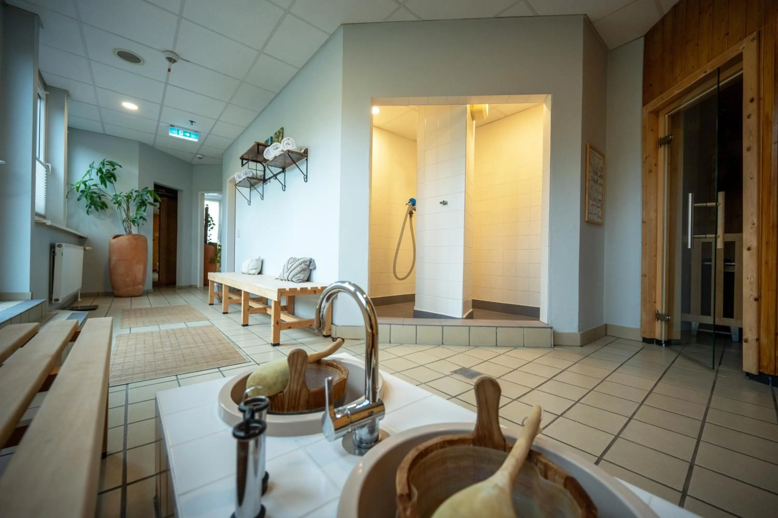 Sauna in Best Western Hotel Prisma