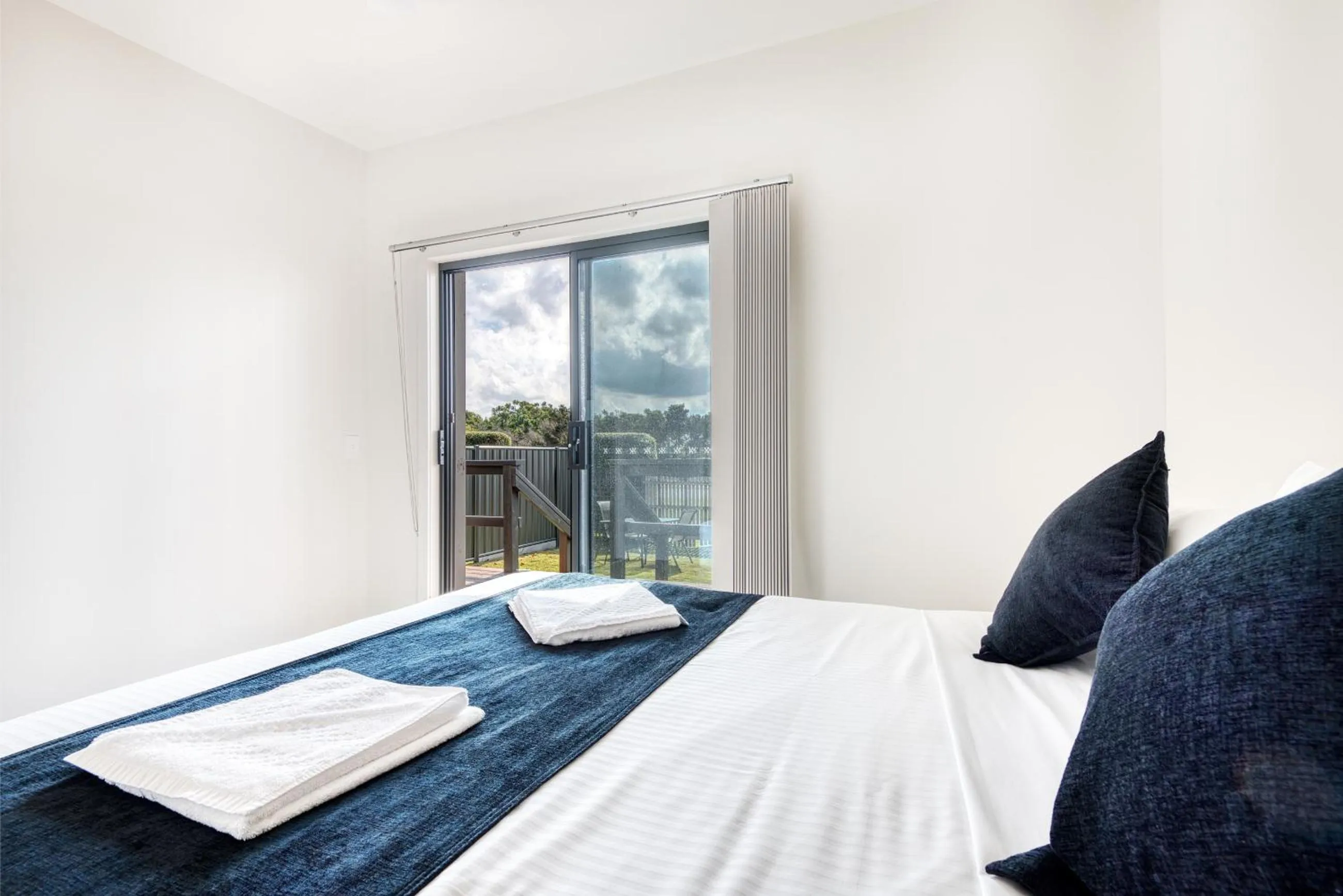 Bed in Inverloch Motel