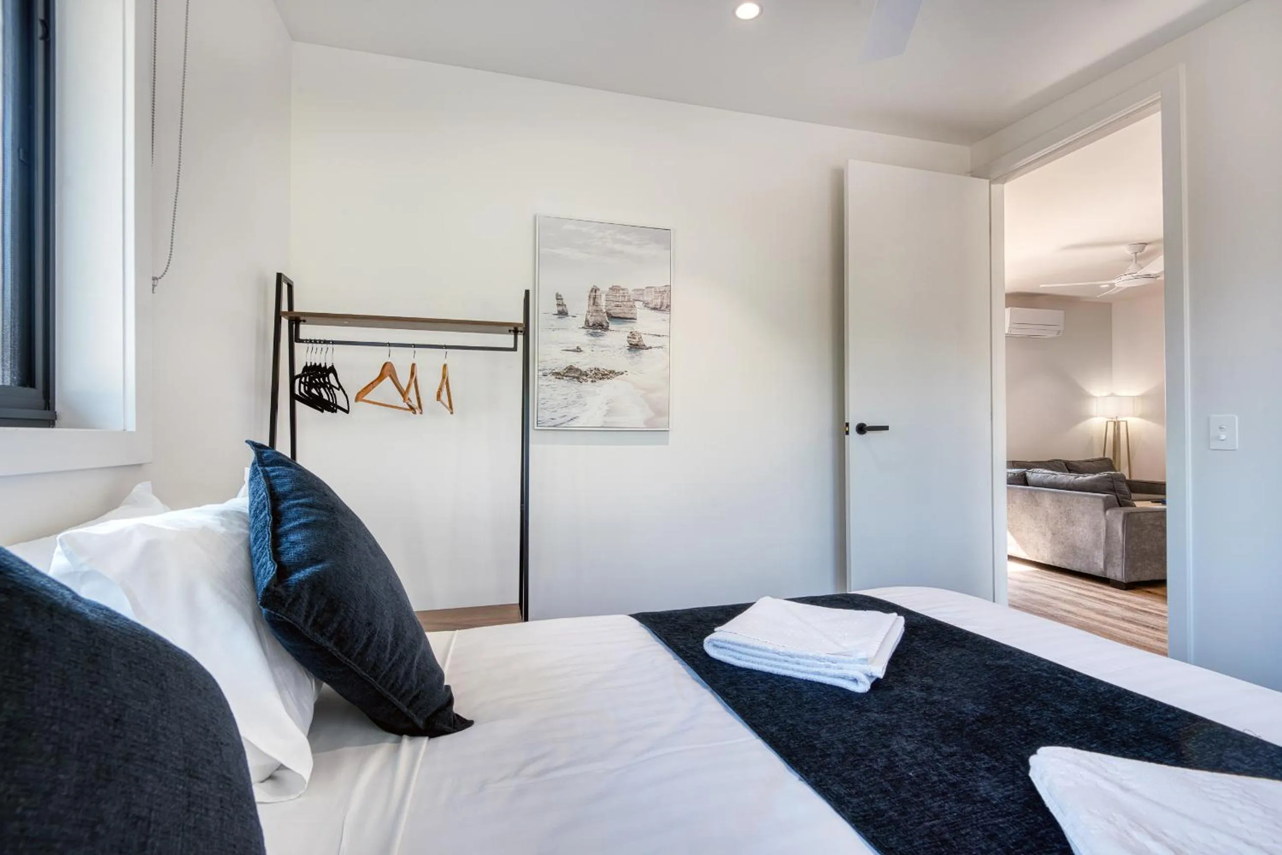 Bed in Inverloch Motel