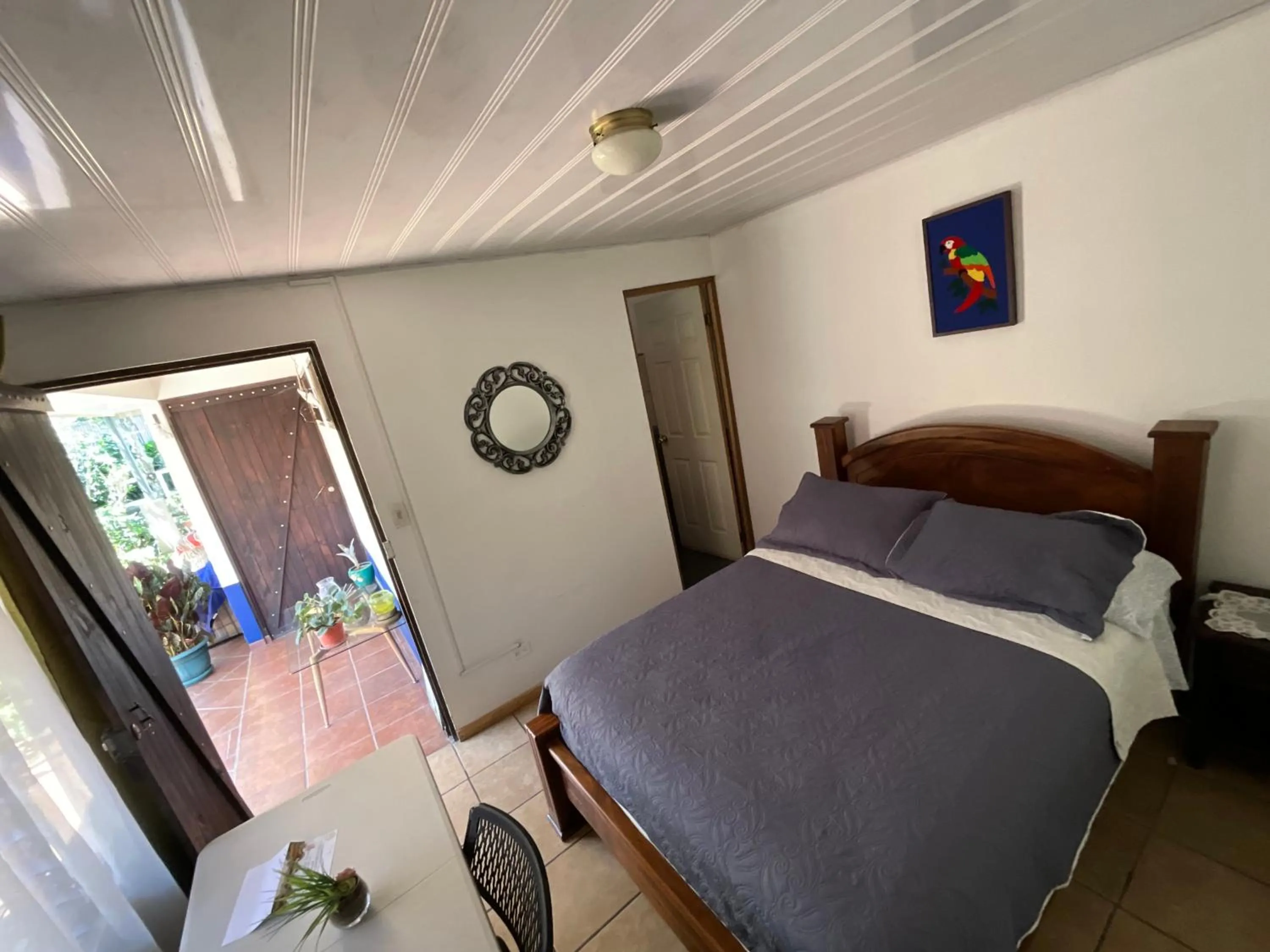 Bed in La Casa de Mamá Coyita