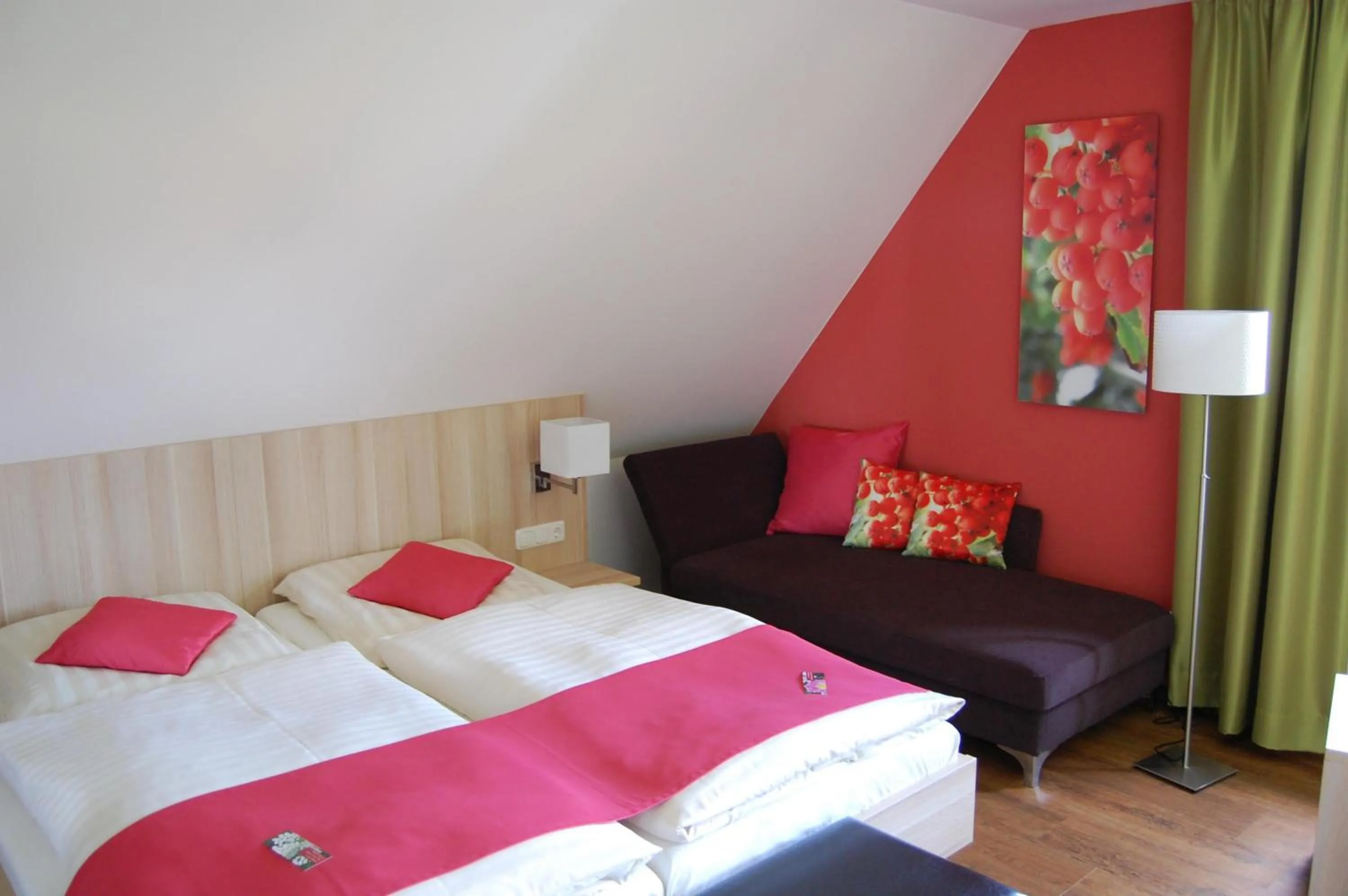 Bed in Gasthof Linden & Wildkräuterhotel