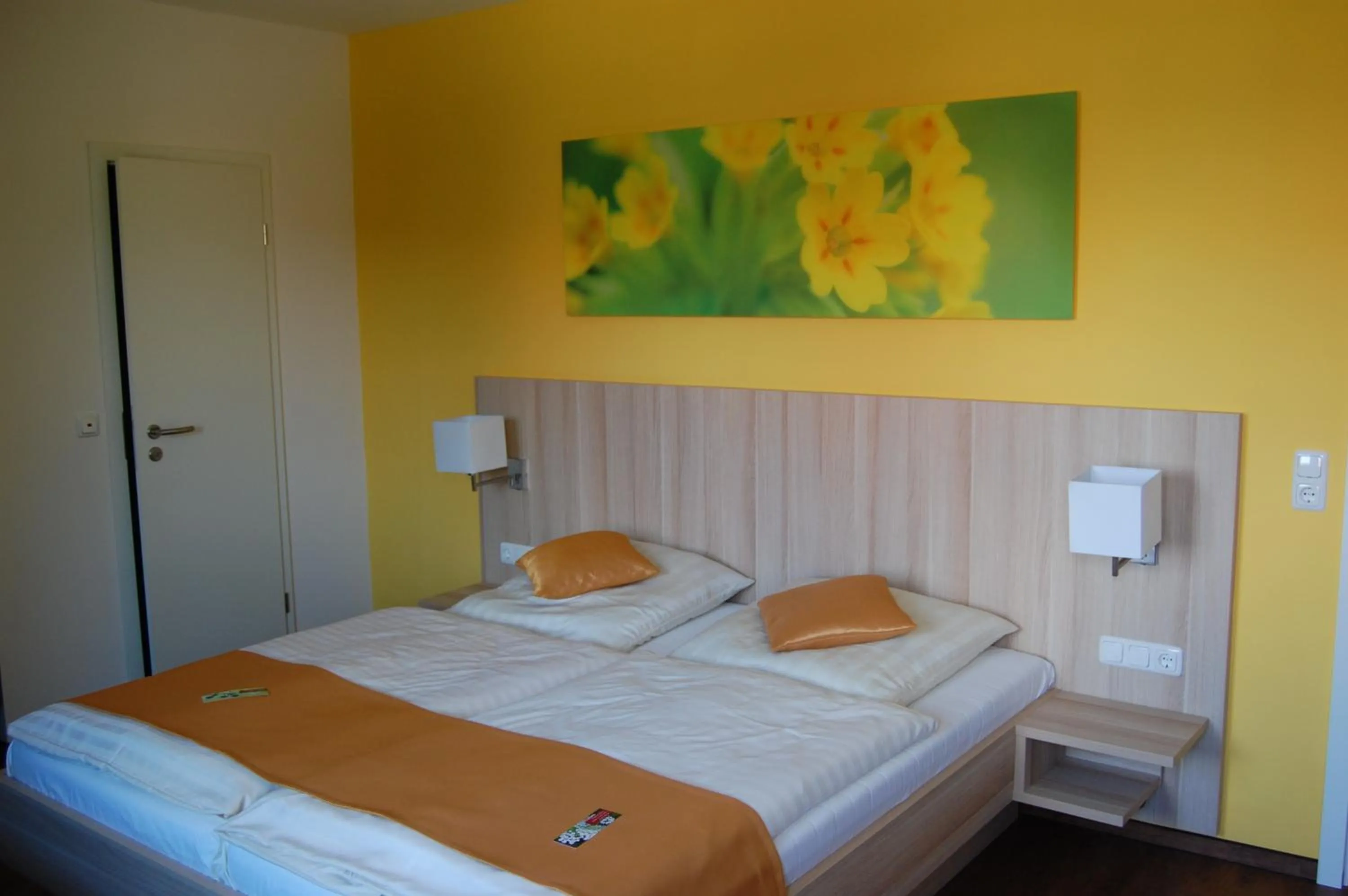 Bed in Gasthof Linden & Wildkräuterhotel