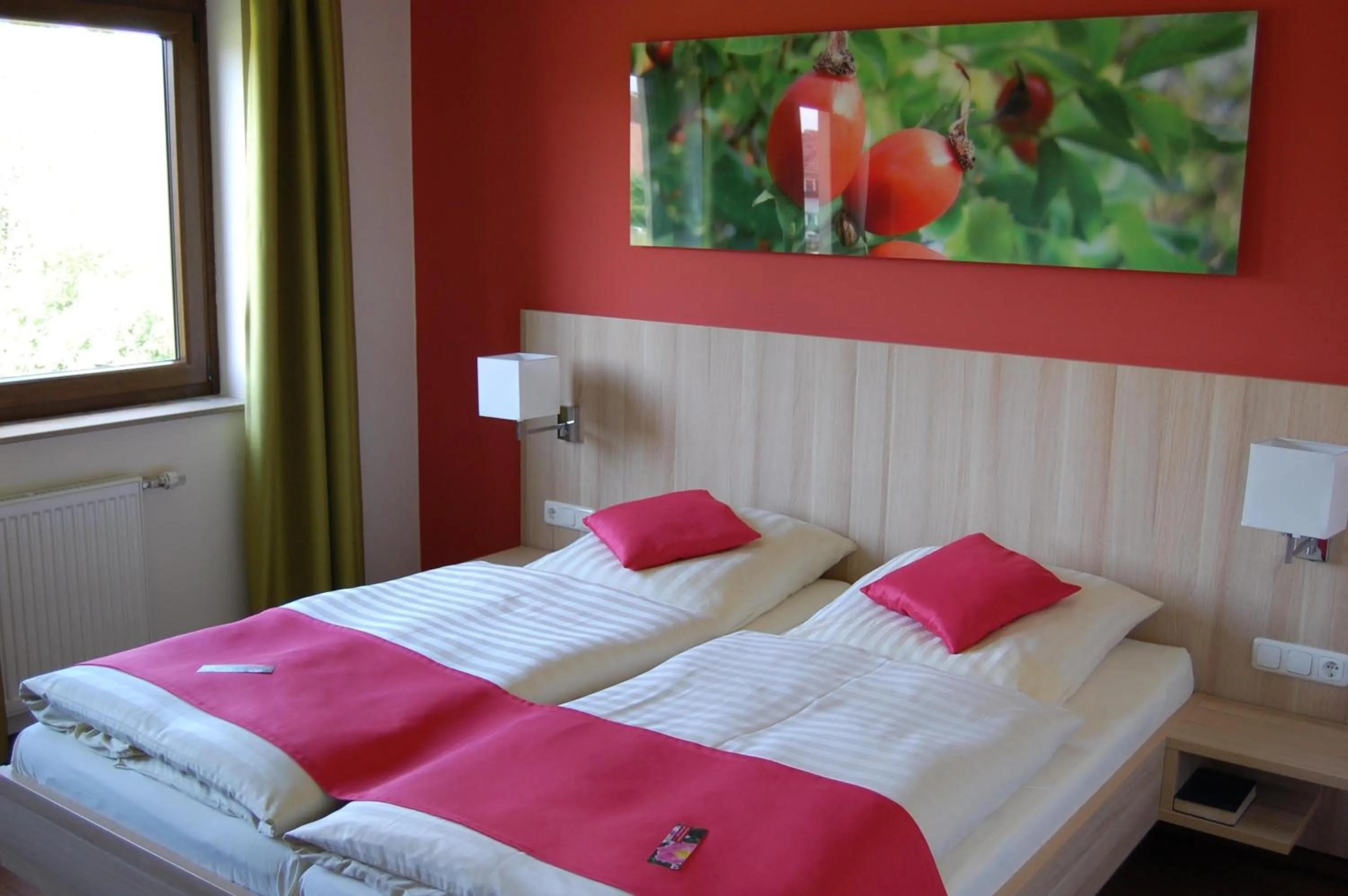 Bed in Gasthof Linden & Wildkräuterhotel