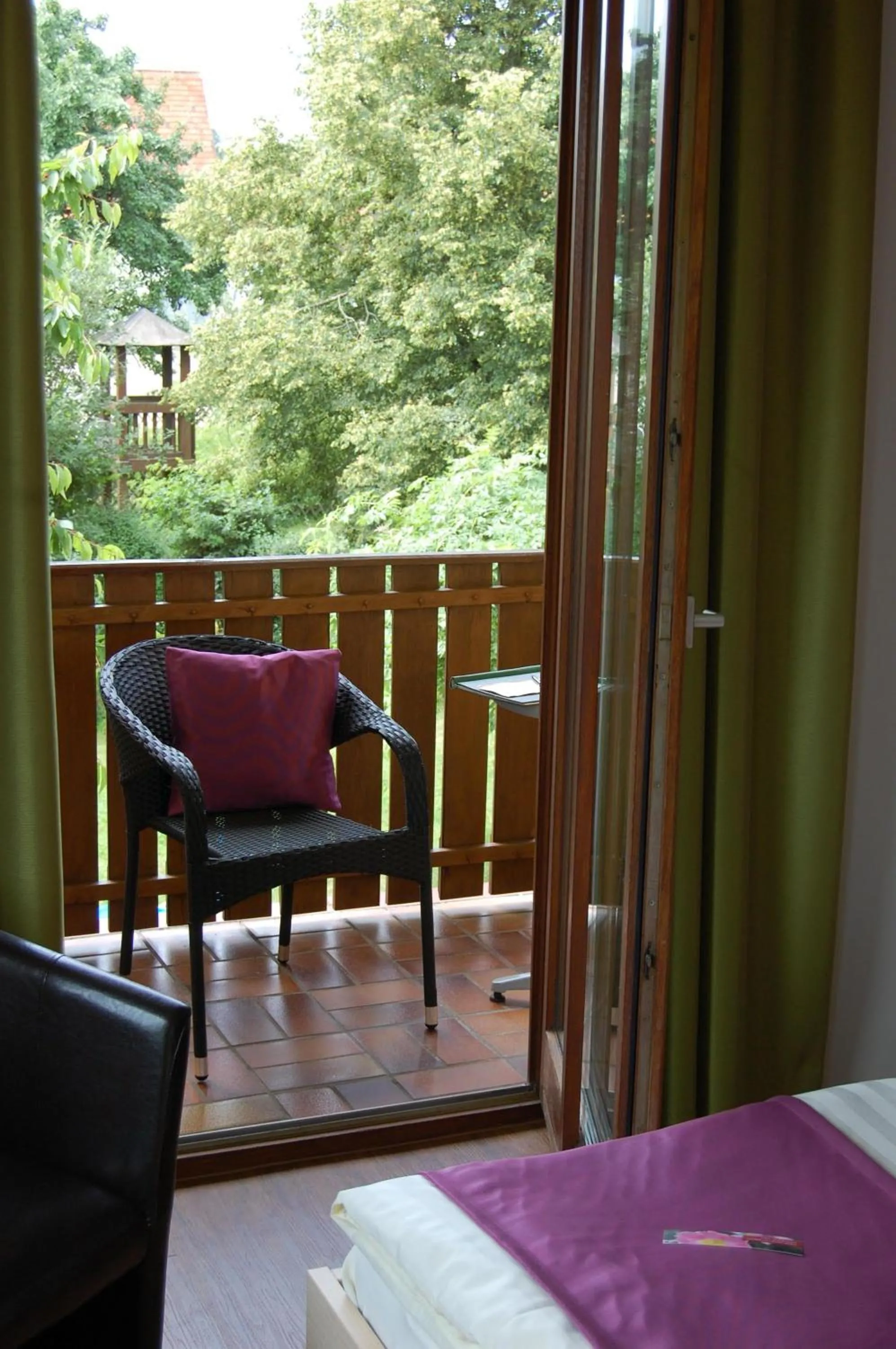 Balcony/Terrace in Gasthof Linden & Wildkräuterhotel