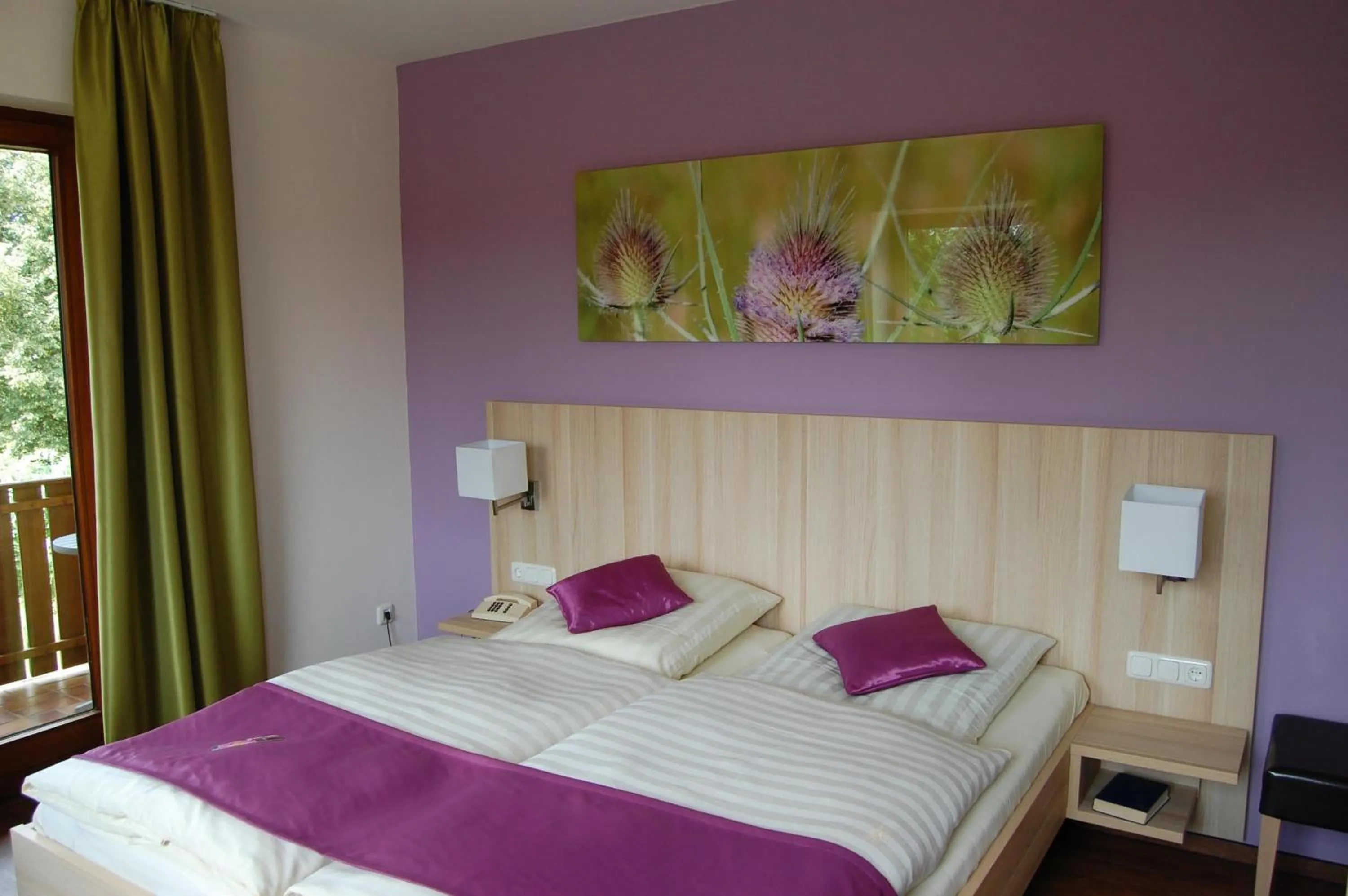 Bed in Gasthof Linden & Wildkräuterhotel