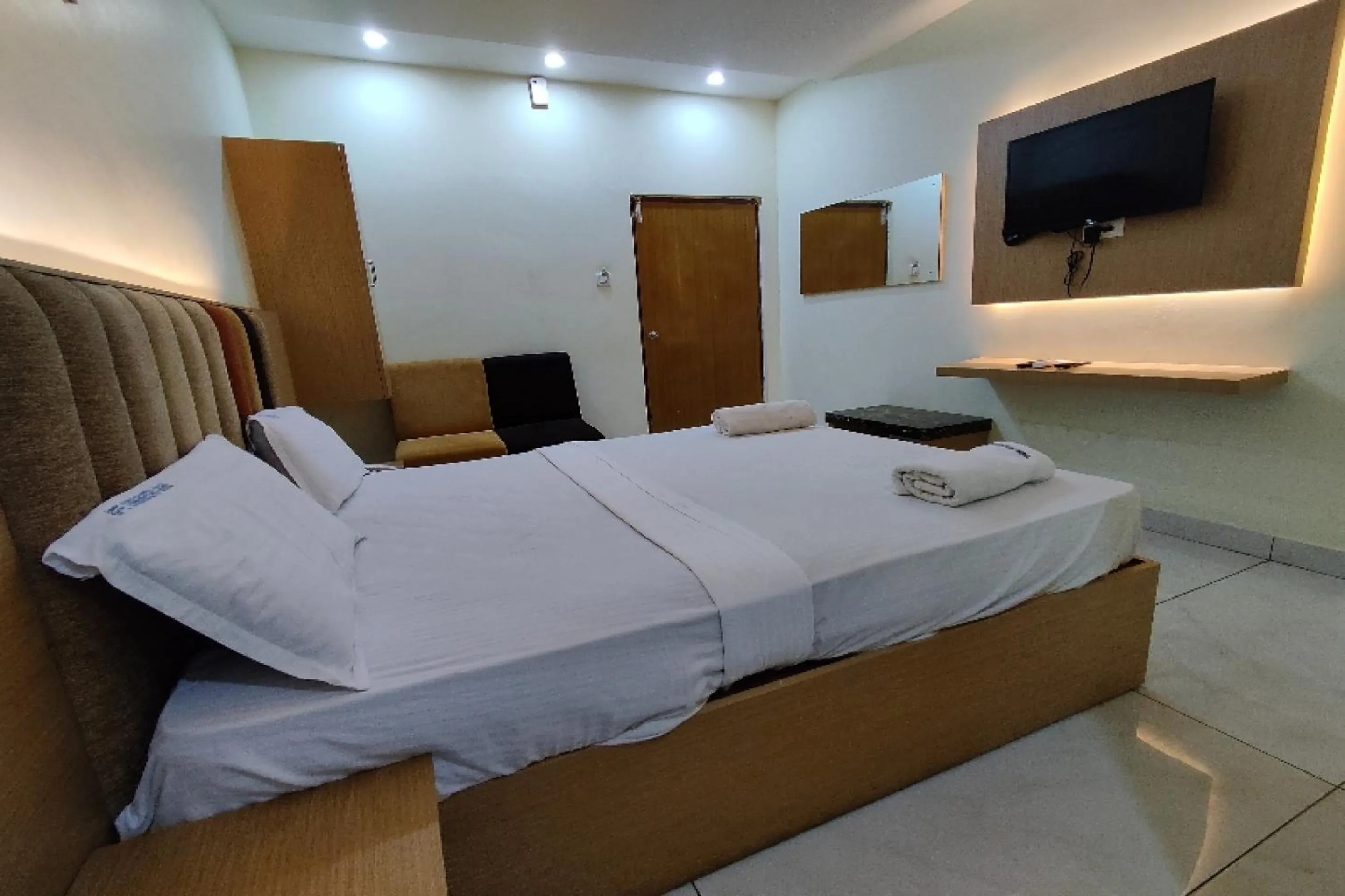 Bedroom, Bed in Collection O Sri Subhamastu Grand