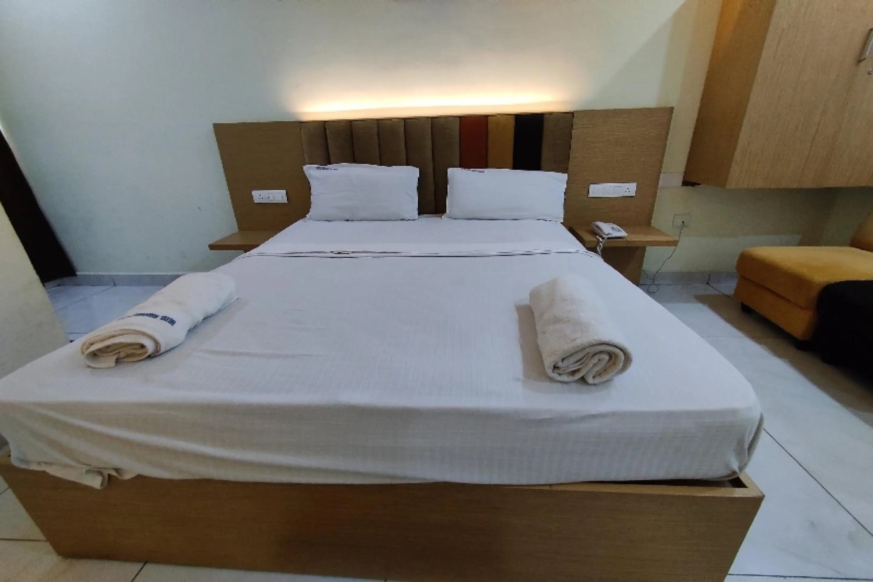 Bedroom, Bed in Collection O Sri Subhamastu Grand