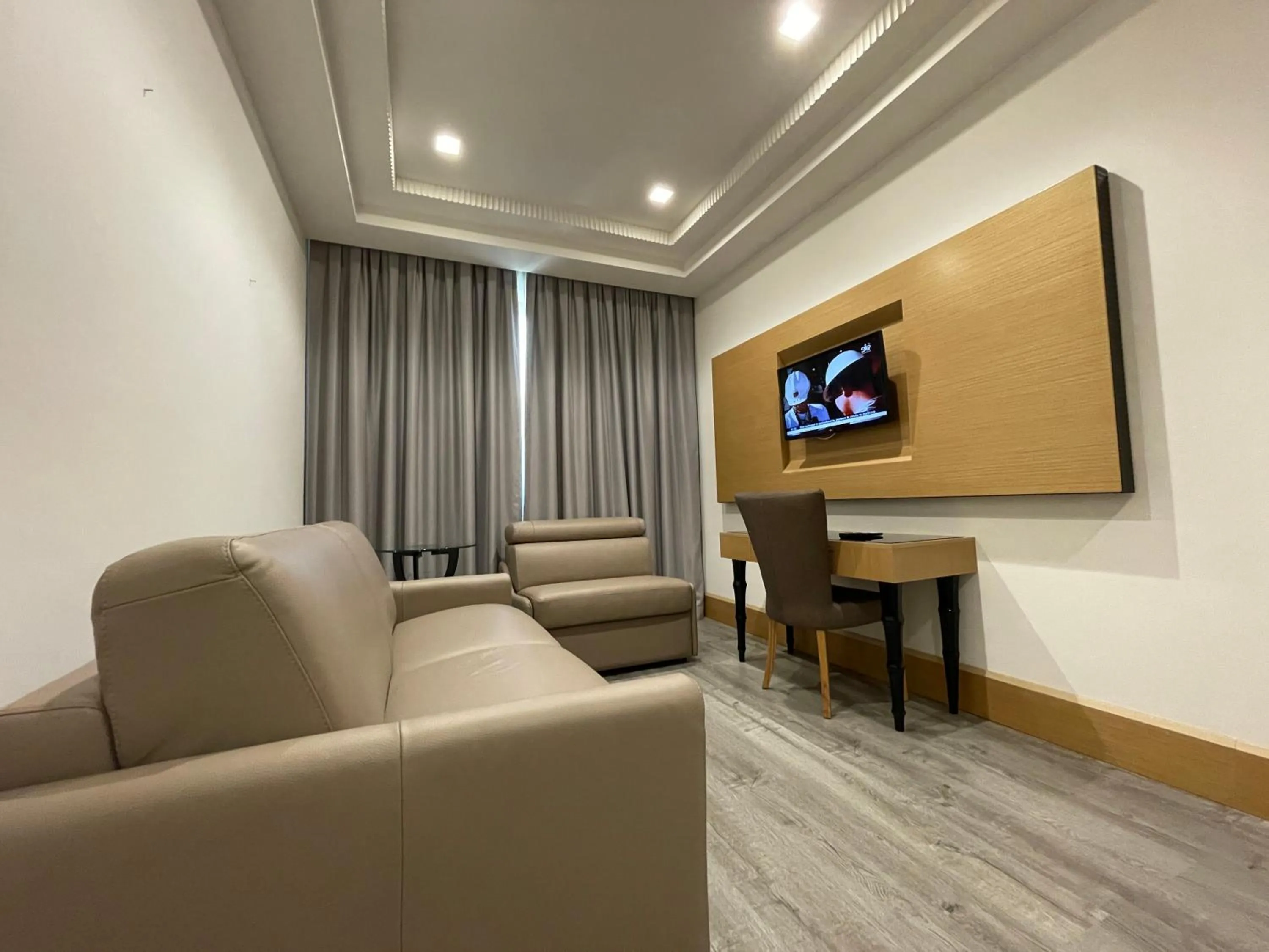 Seating area in Hotel Golden Palace