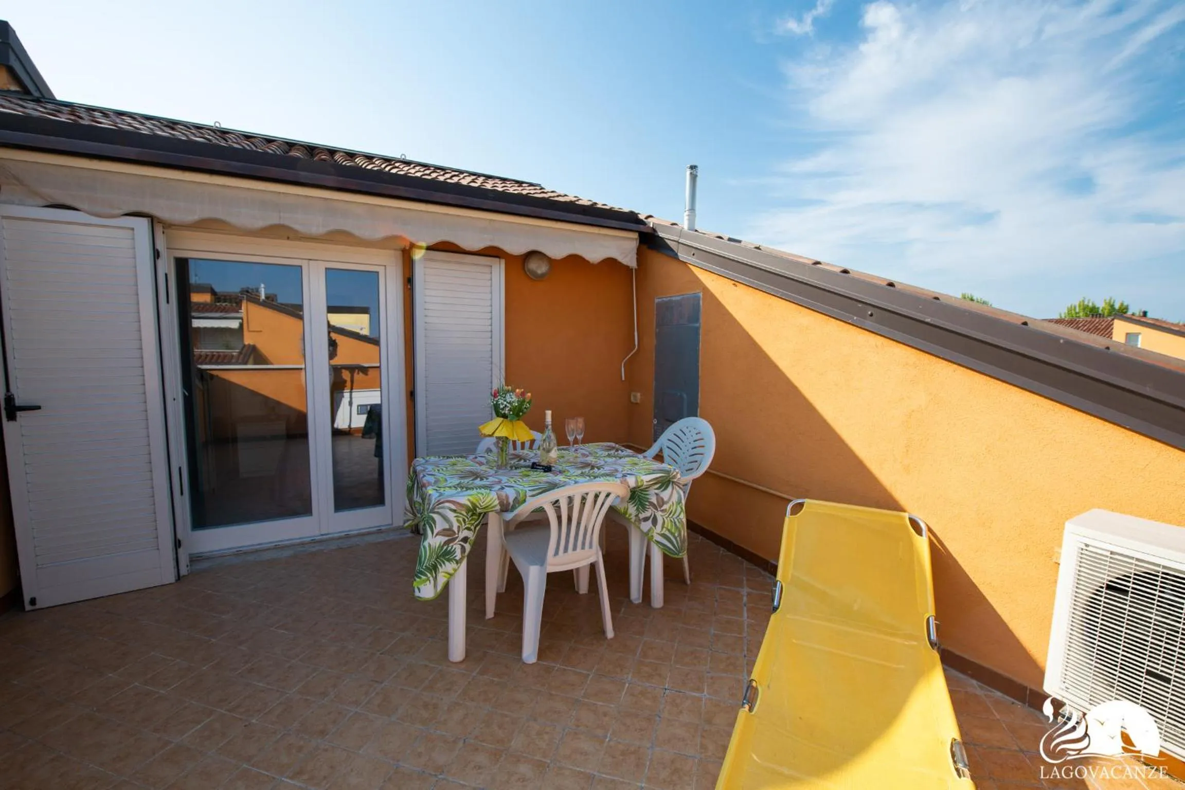 Balcony/Terrace in Appartamento Garden Ville