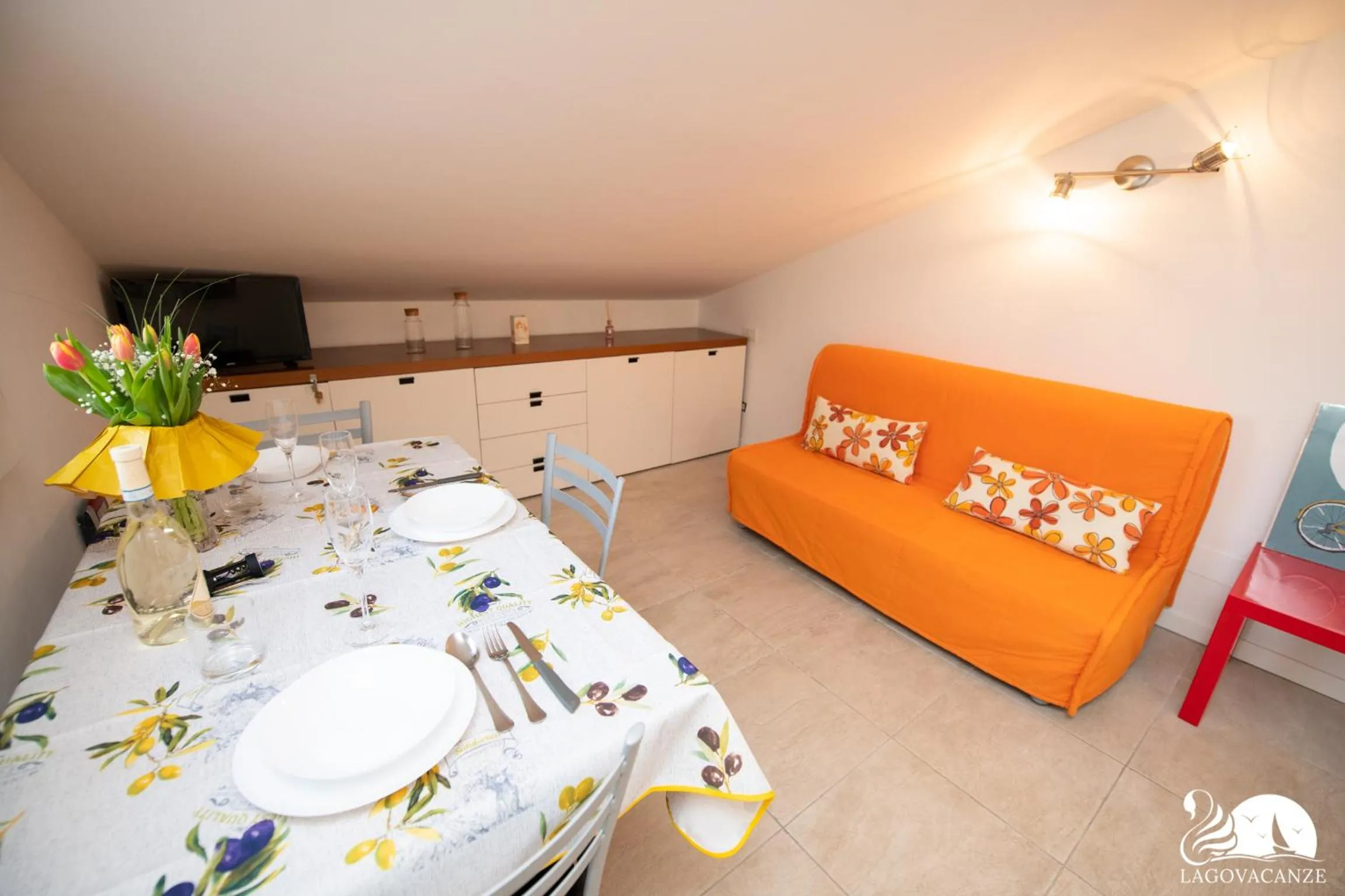 Living room in Appartamento Garden Ville