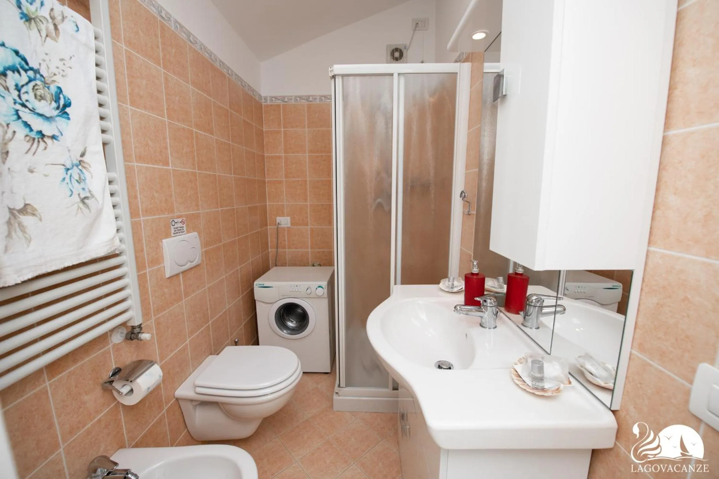 Bathroom in Appartamento Garden Ville