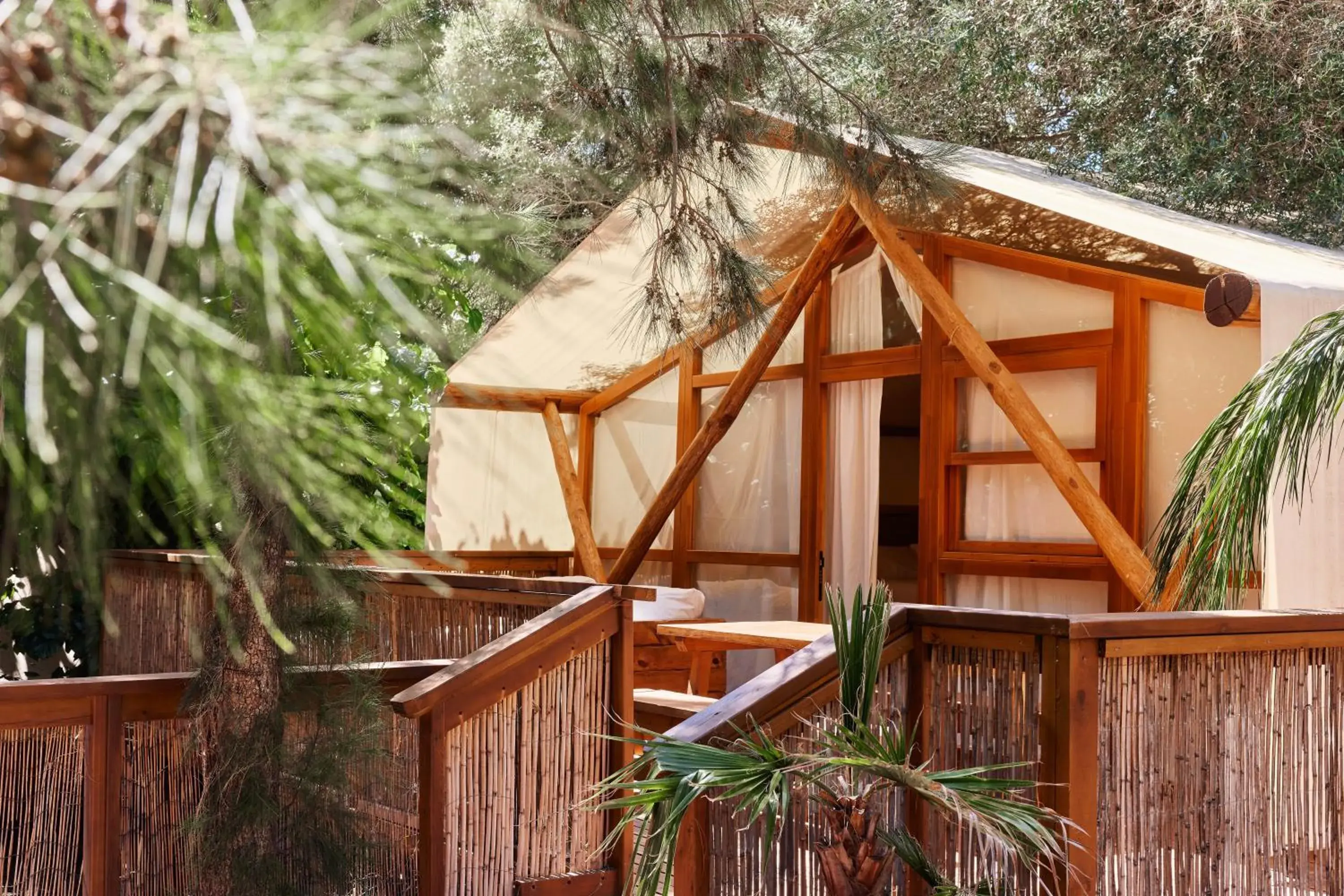 Glamping Premium La Cala with private bathroom (for couples) in TAIGA Tarifa Punta Paloma Glamping Premium La Cala with private bathroom (for couples) in TAIGA Tarifa Punta Paloma