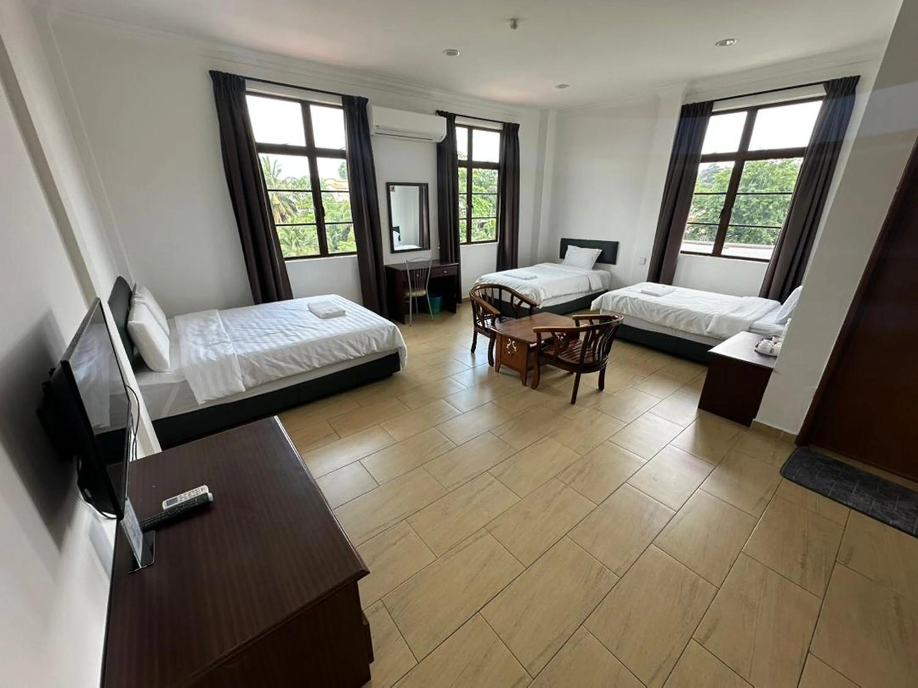 Bed in Glistar Hotel