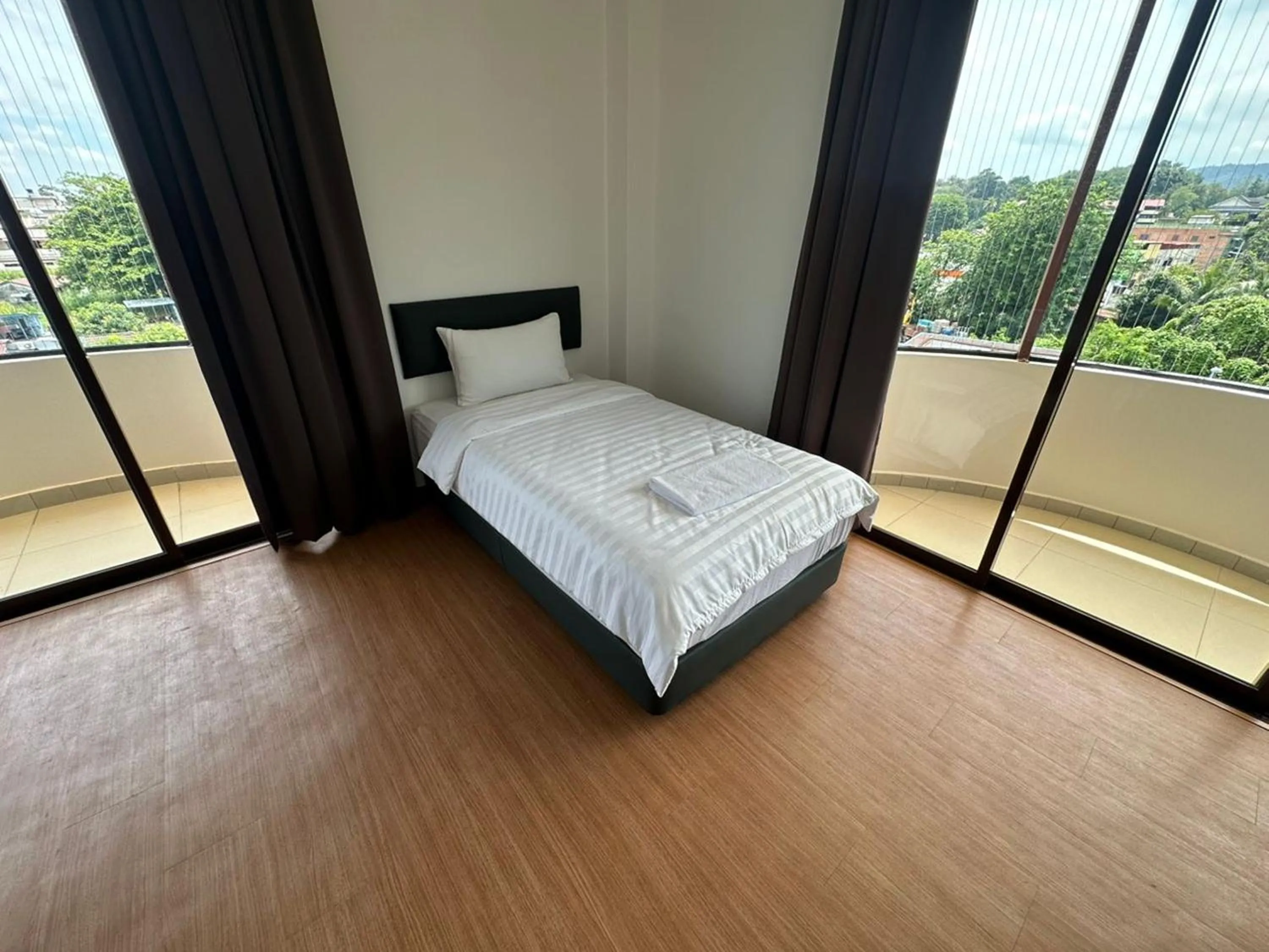 Bed in Glistar Hotel