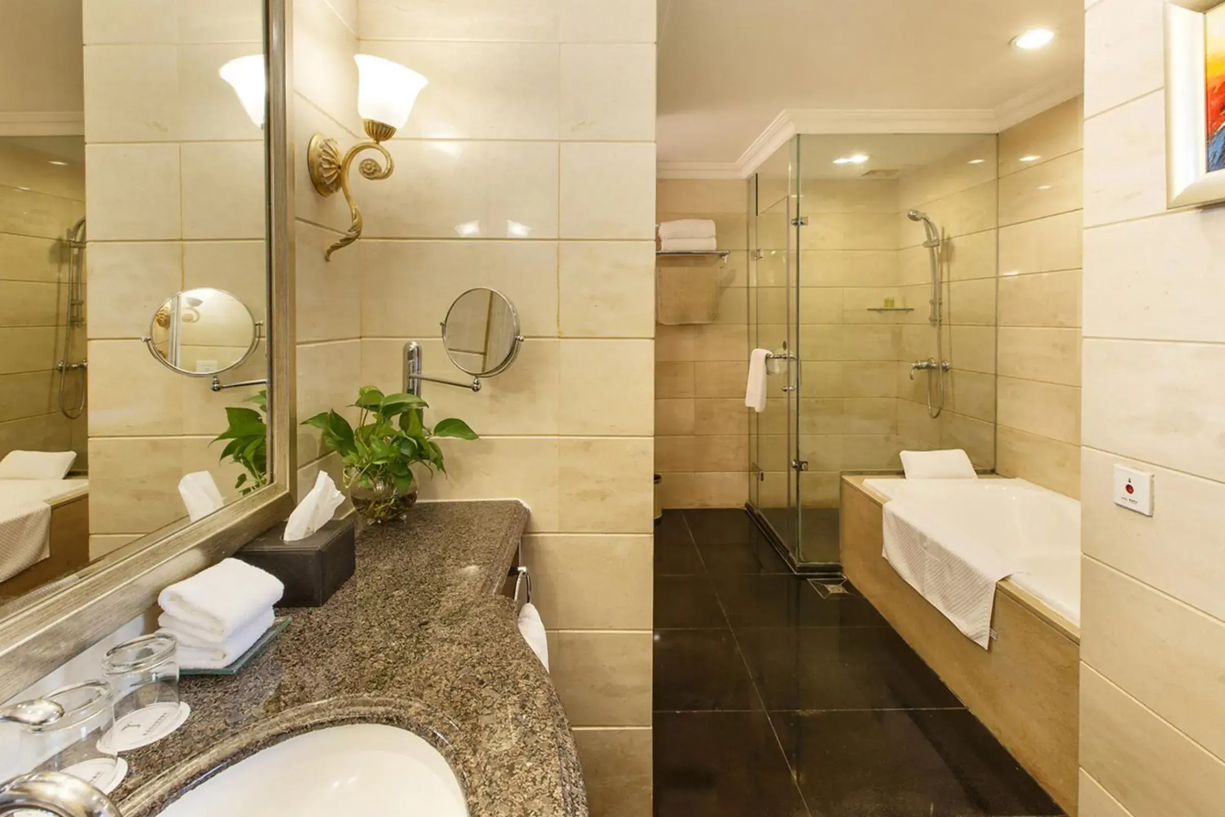 Bathroom in Grand Royal Hotel
