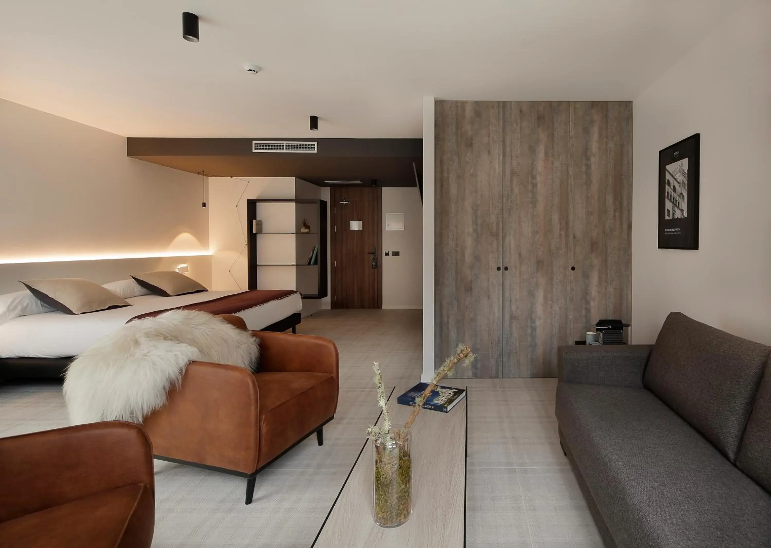 Decorative detail, Bed in Munna Hotel Boutique Decorative detail, Bed in Munna Hotel Boutique