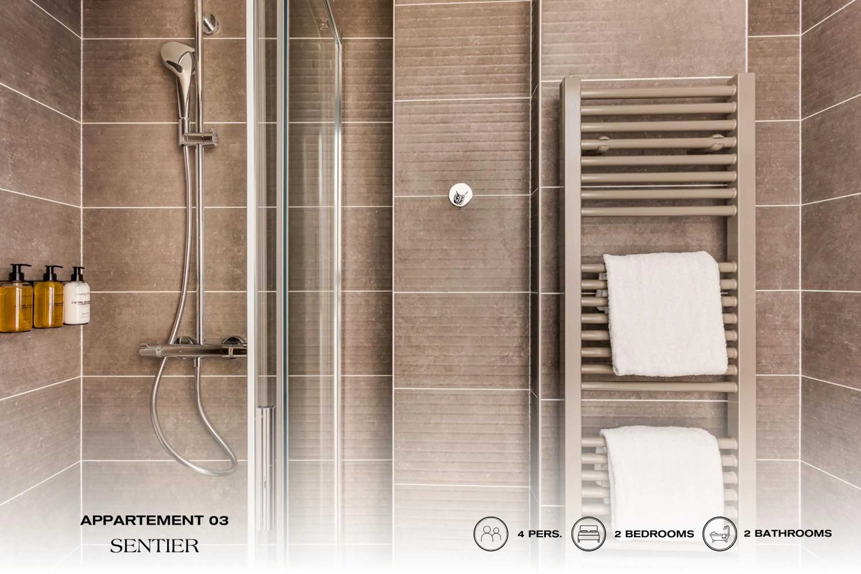 Shower in Beauquartier - Sentier