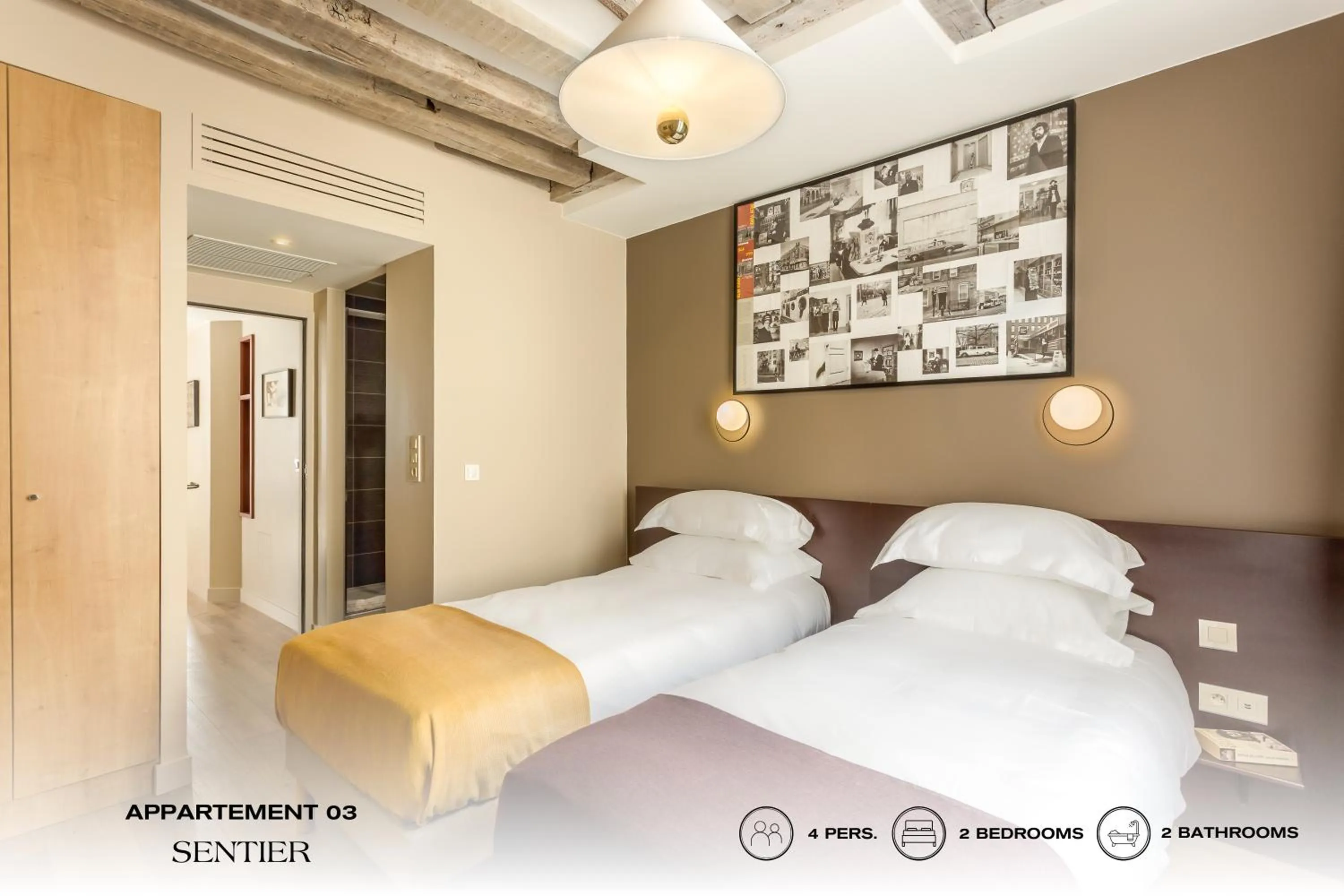 Bed in Beauquartier - Sentier