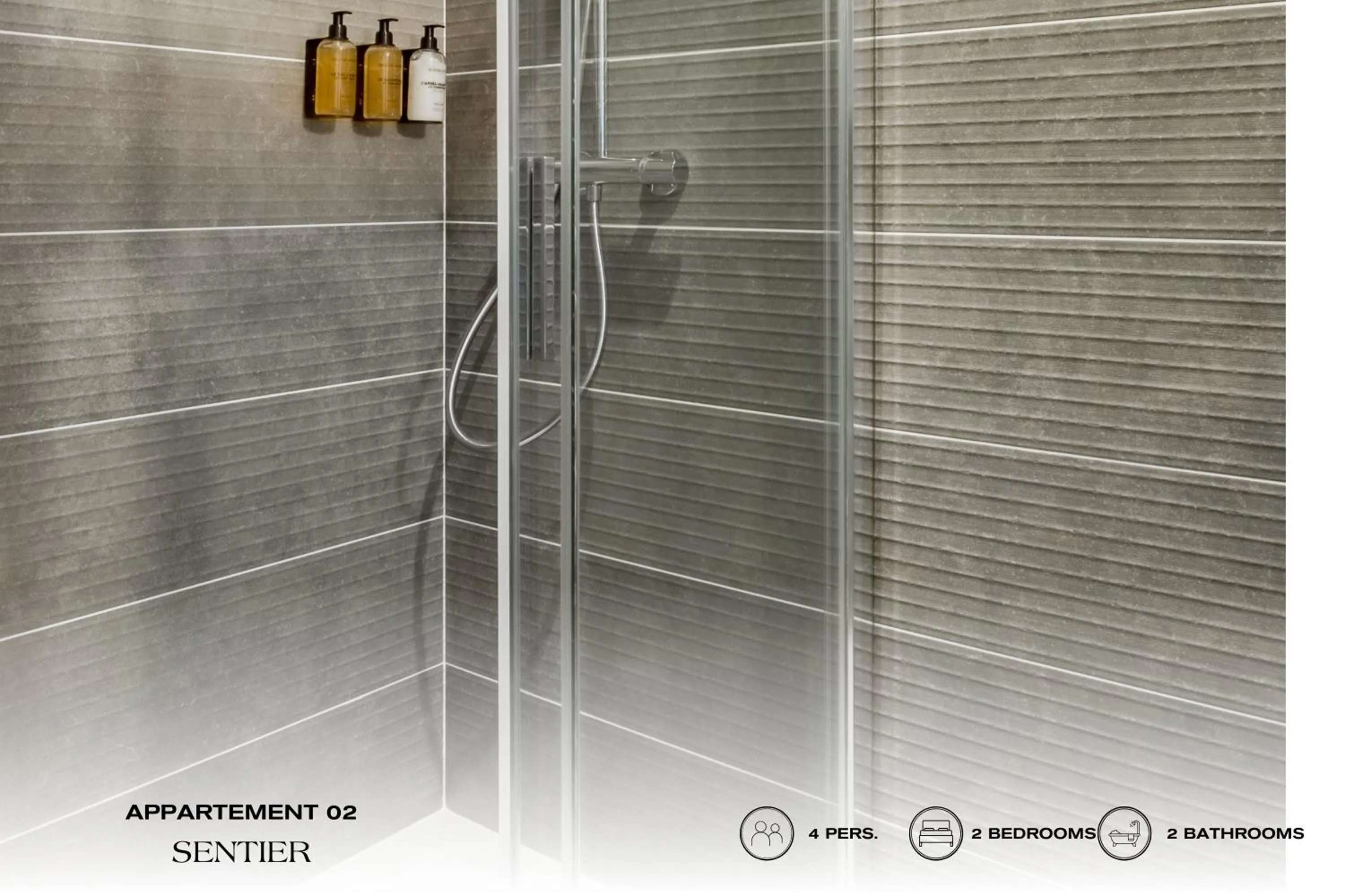 Shower in Beauquartier - Sentier