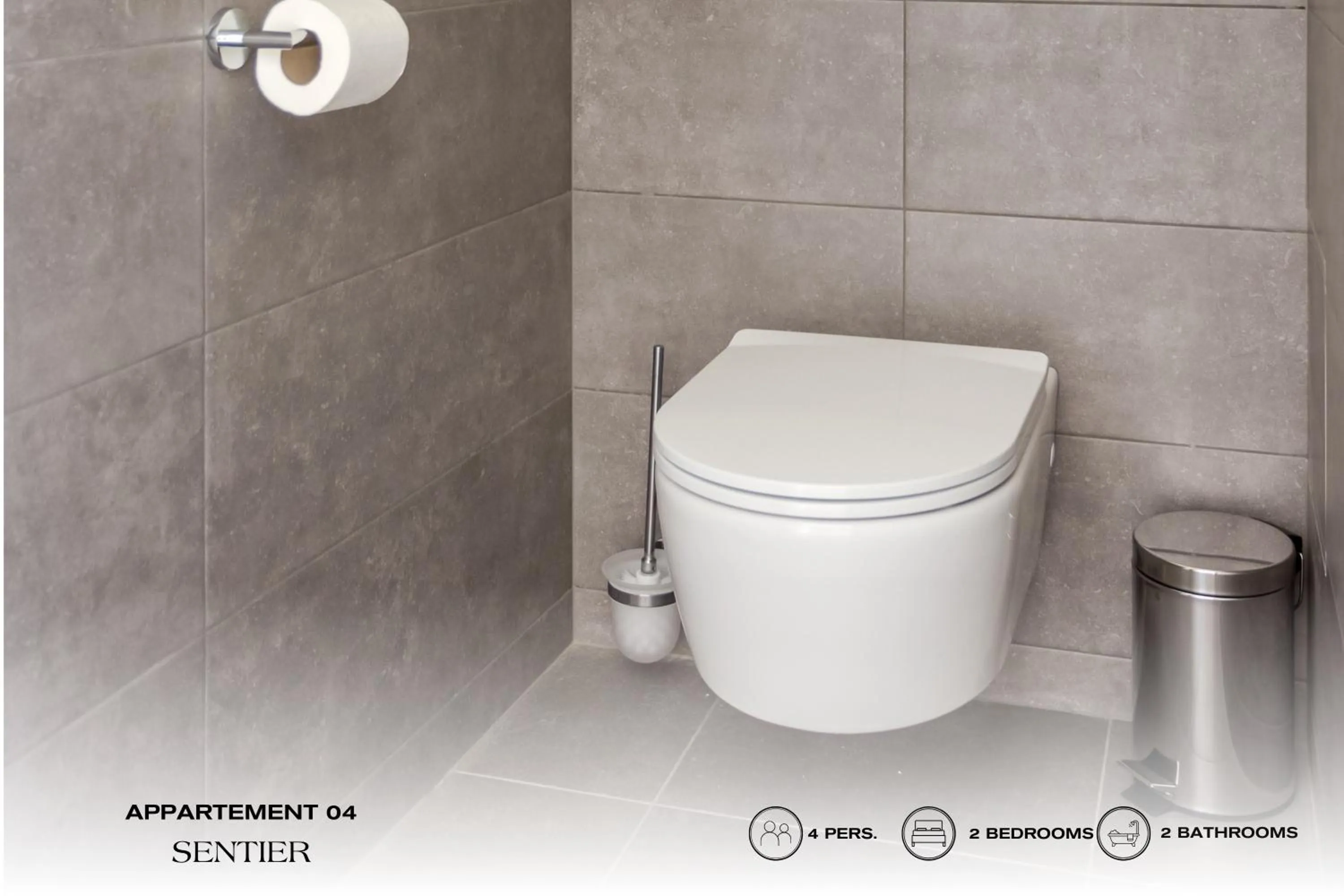 Toilet in Beauquartier - Sentier