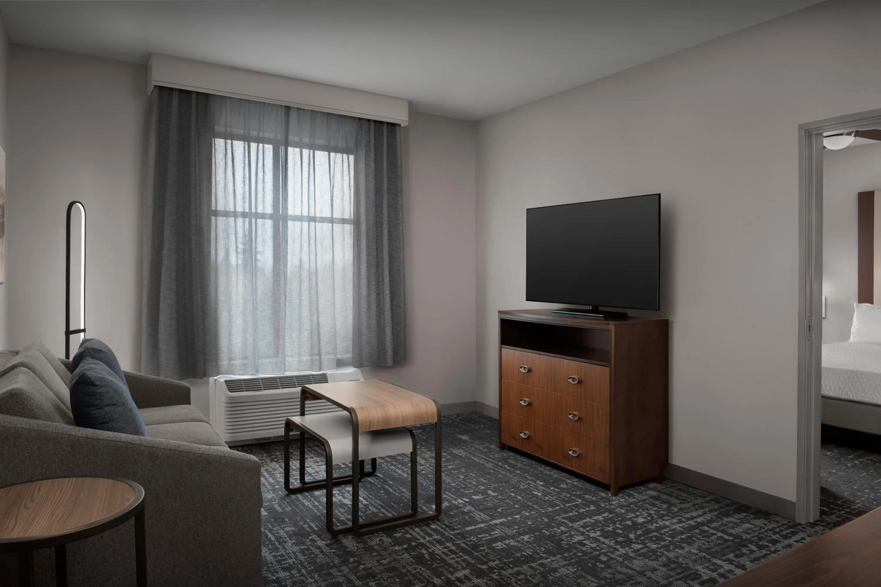 Living room, Bed in Homewood Suites by Hilton Seattle/Lynnwood