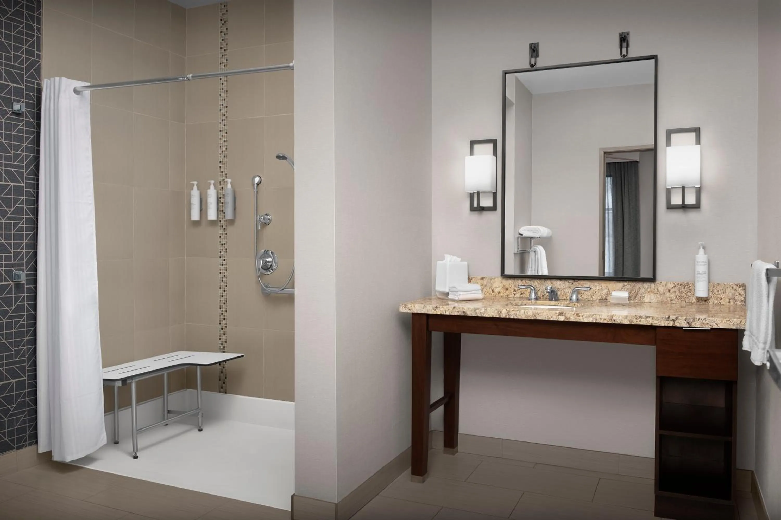 Bathroom in Homewood Suites by Hilton Seattle/Lynnwood