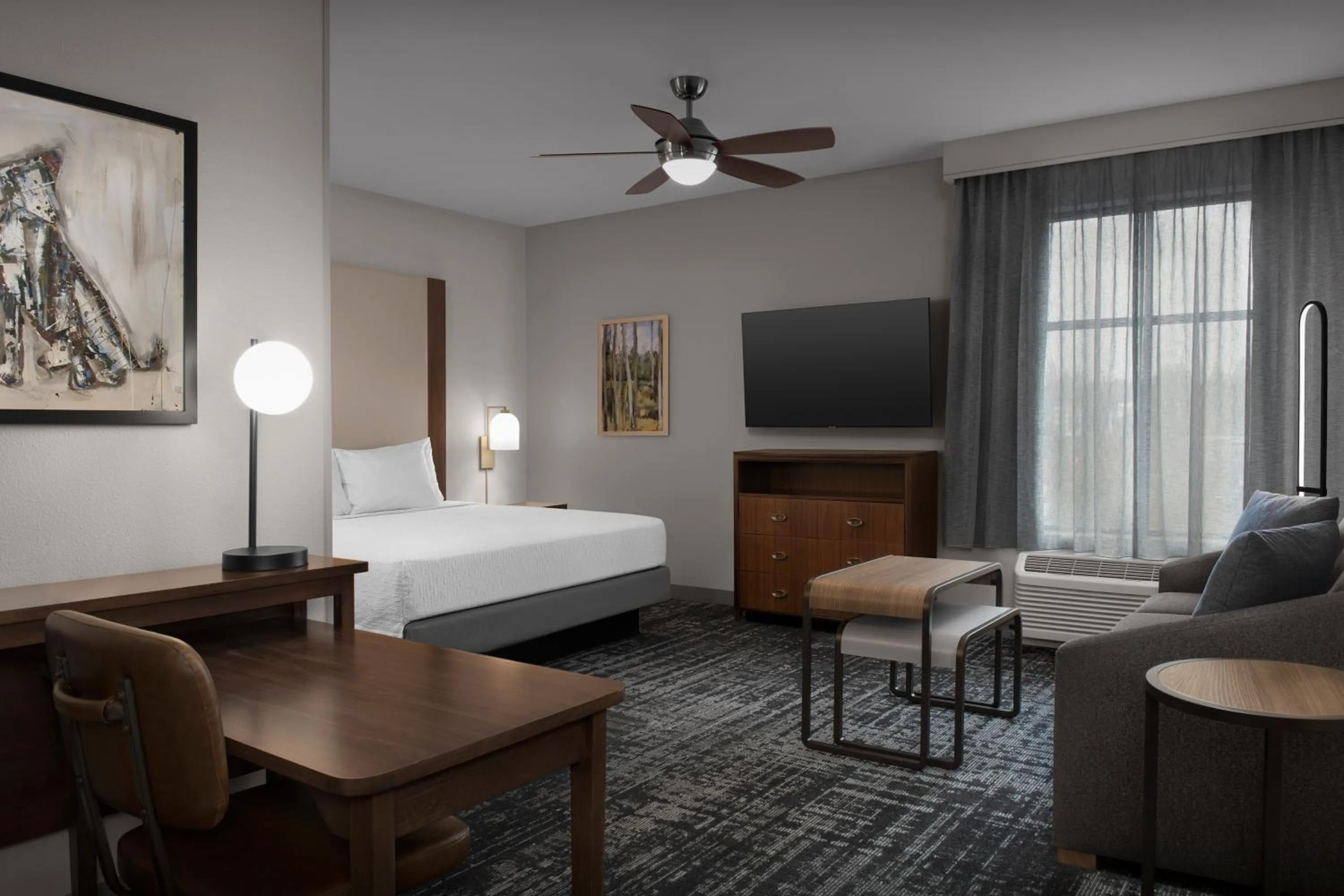 Bedroom, Bed in Homewood Suites by Hilton Seattle/Lynnwood