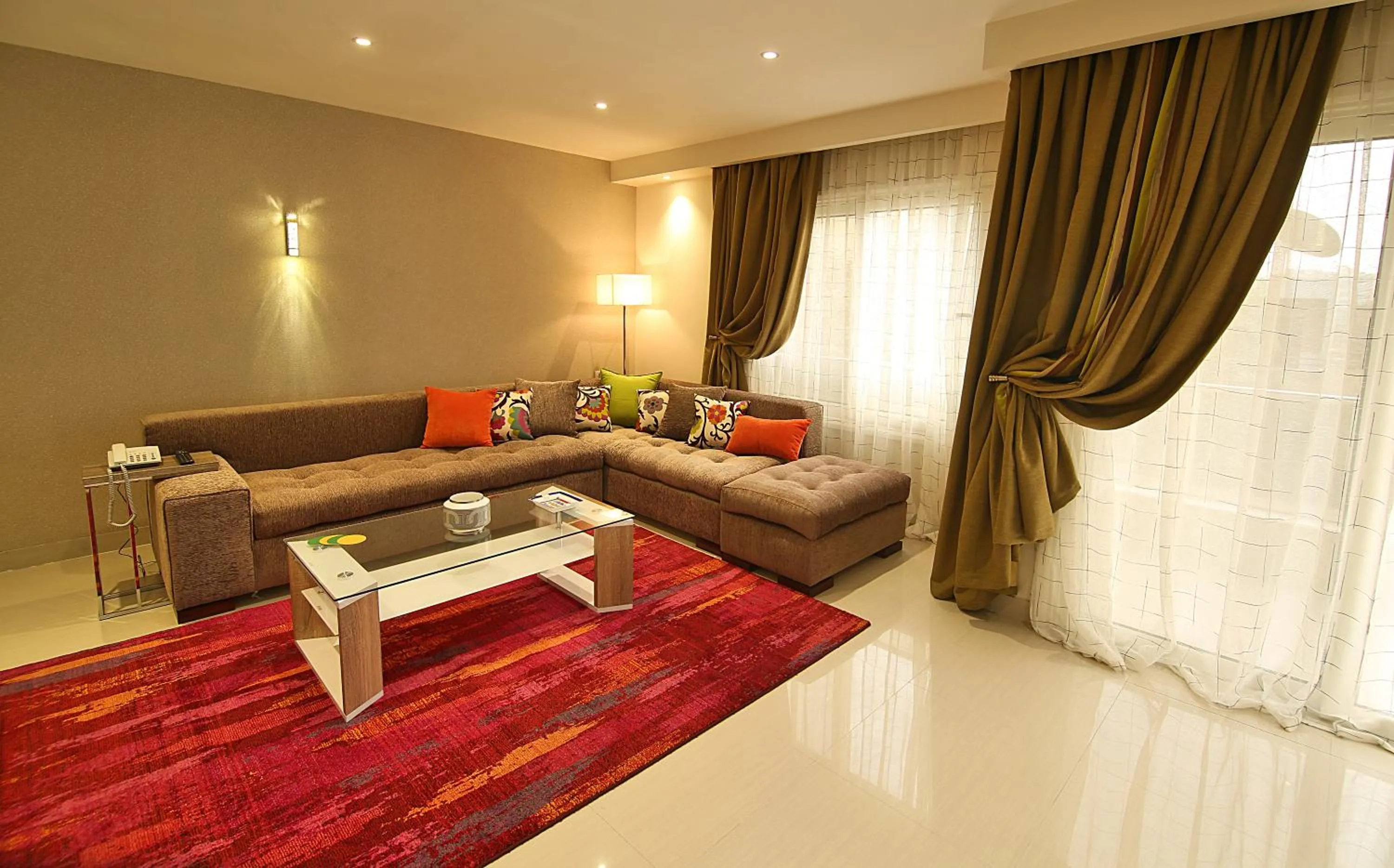 Living room in AlAshrafia Smart Residence