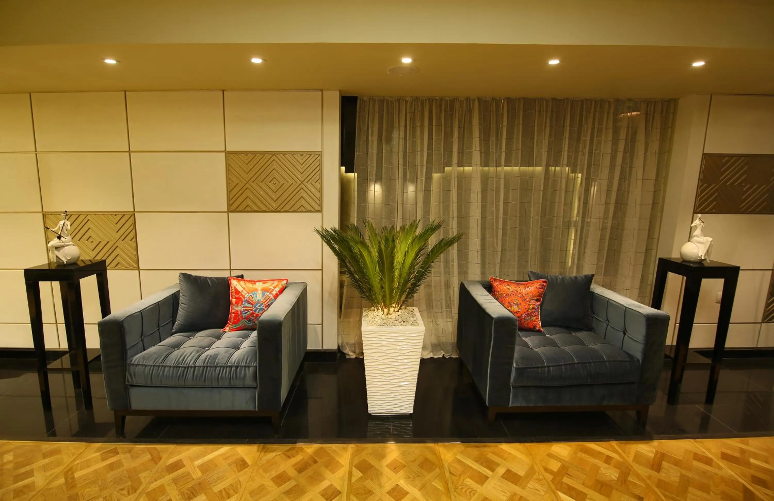 Lobby or reception in AlAshrafia Smart Residence
