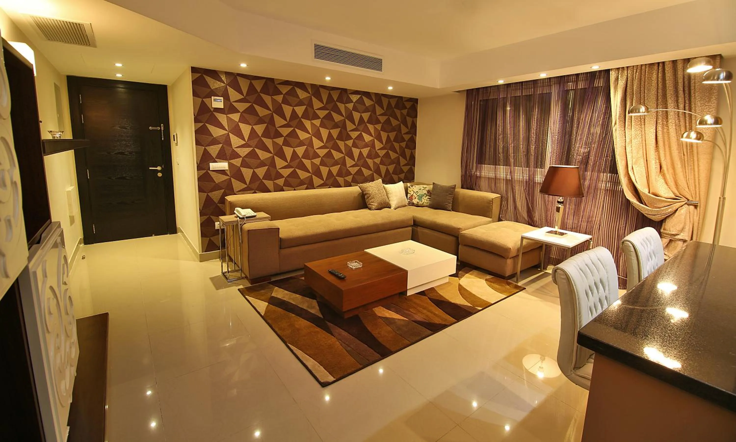 Living room in AlAshrafia Smart Residence