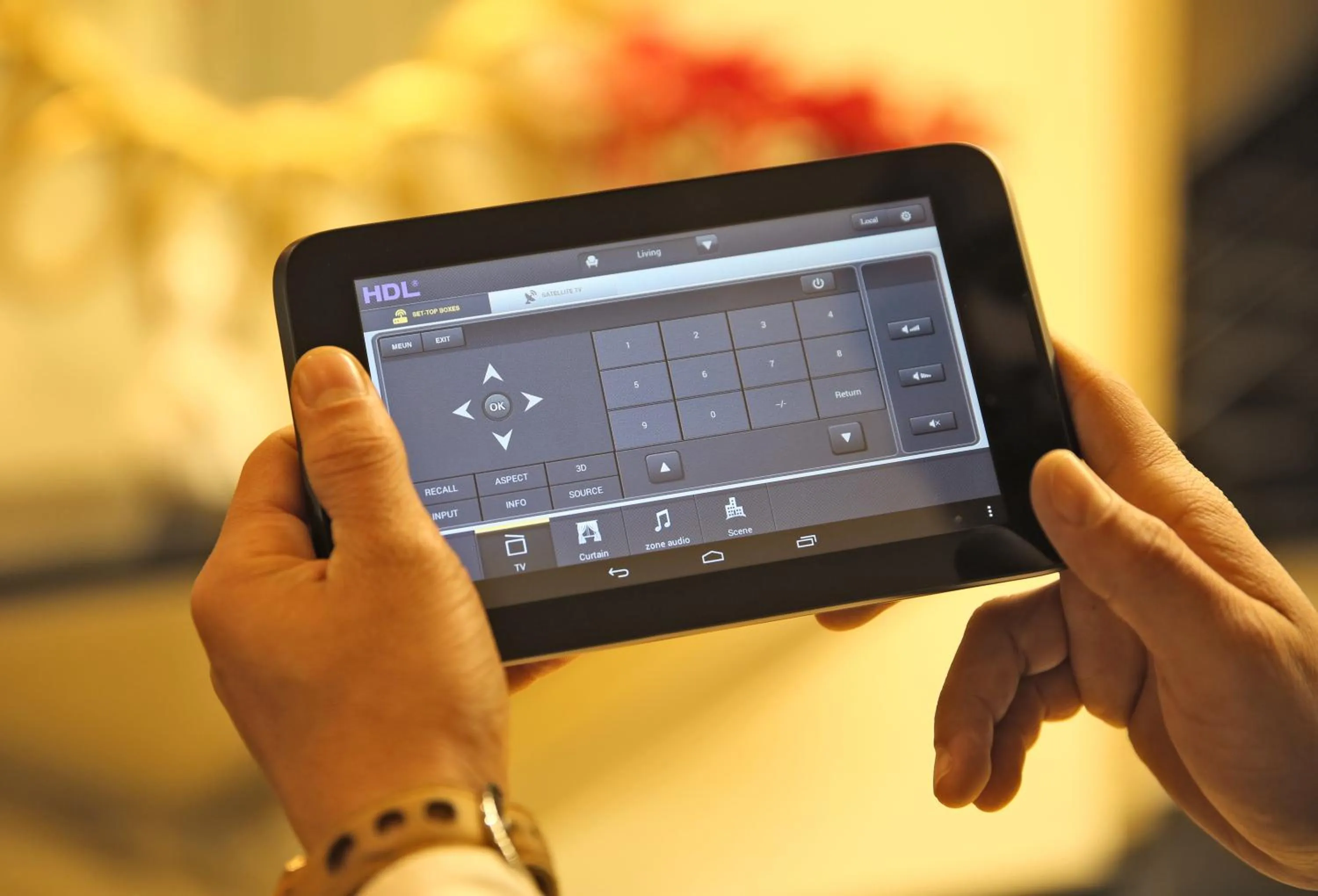 TV and multimedia in AlAshrafia Smart Residence