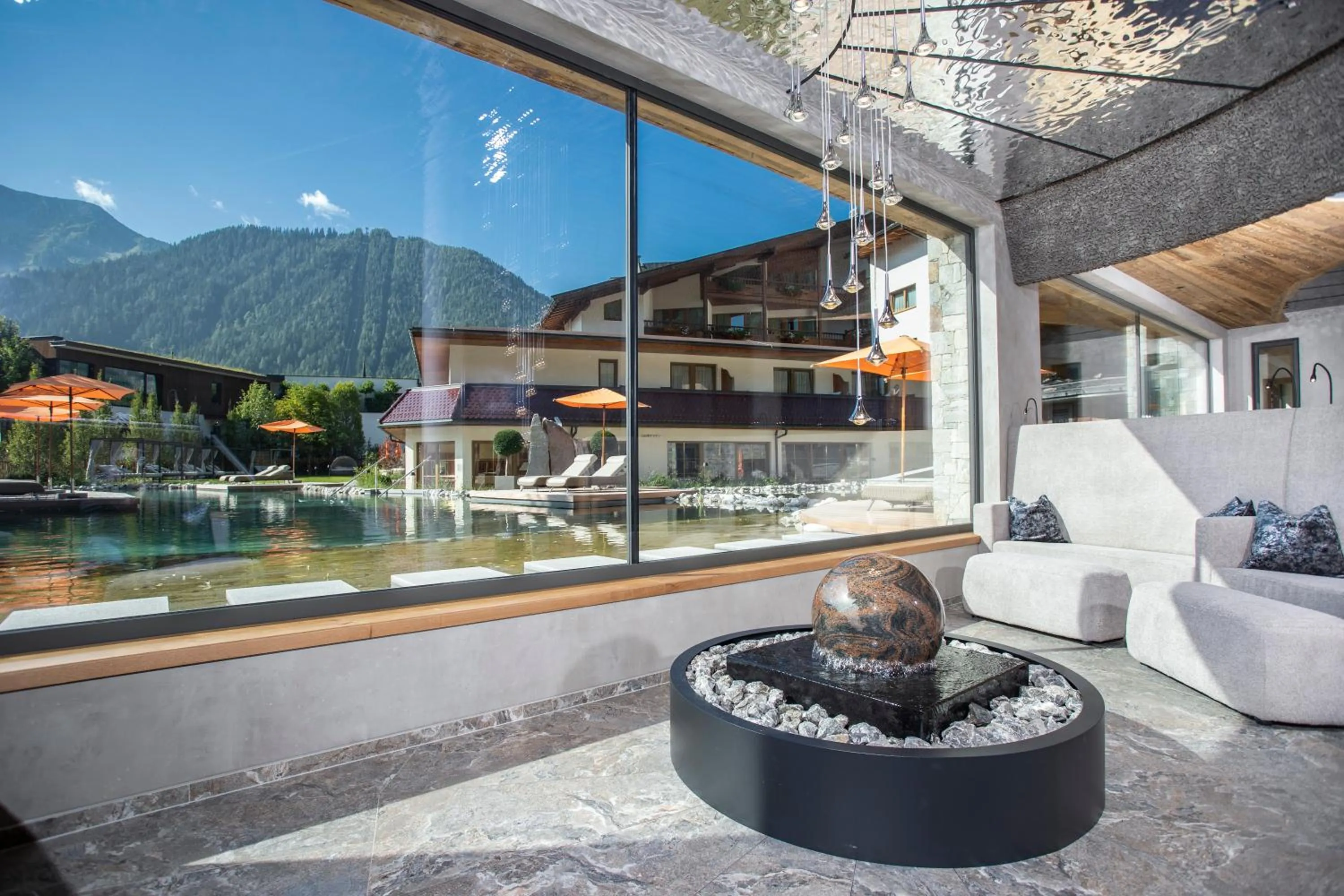 Spa and wellness centre/facilities in Verwöhnhotel Kristall