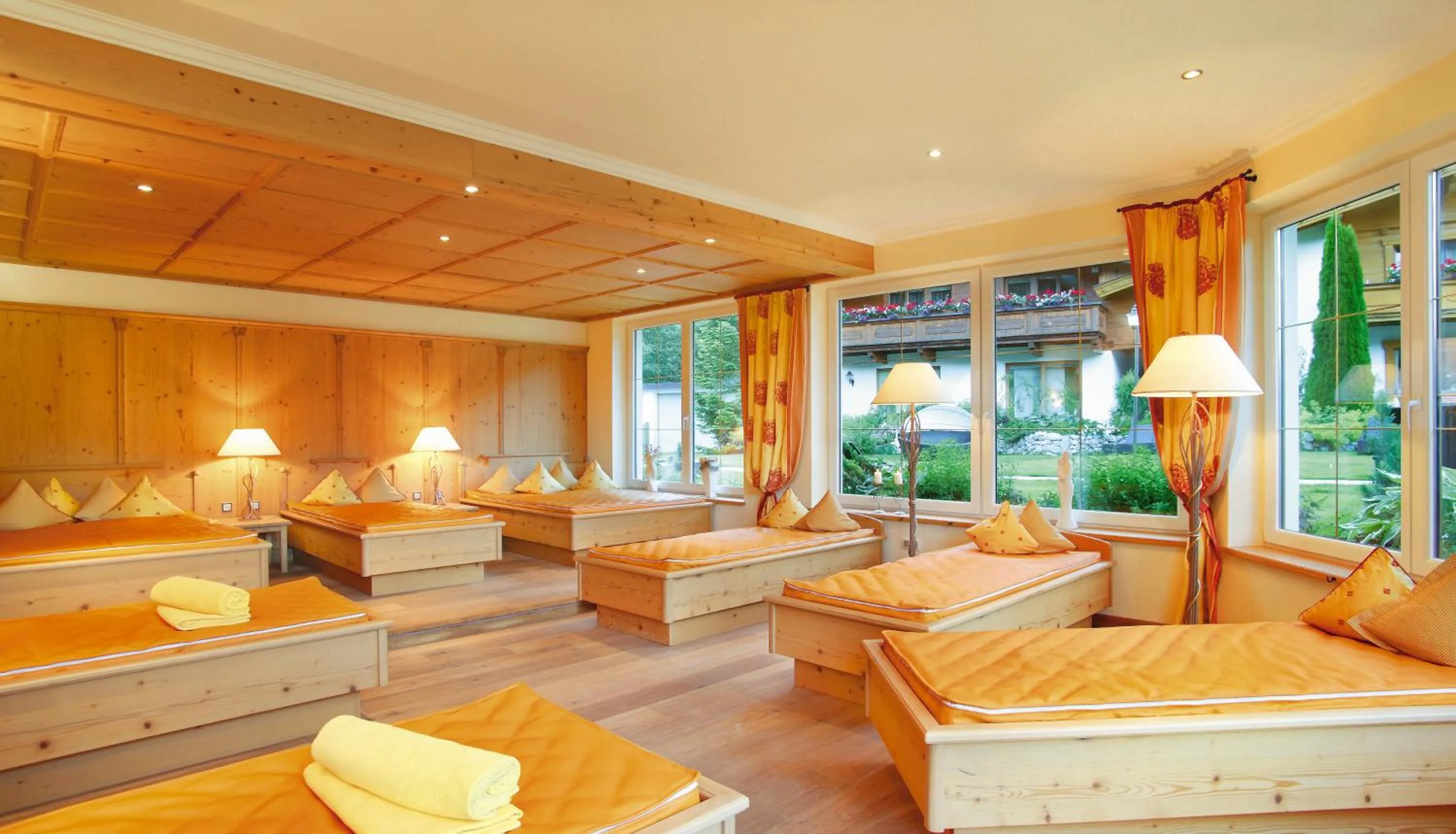 Spa and wellness centre/facilities in Verwöhnhotel Kristall