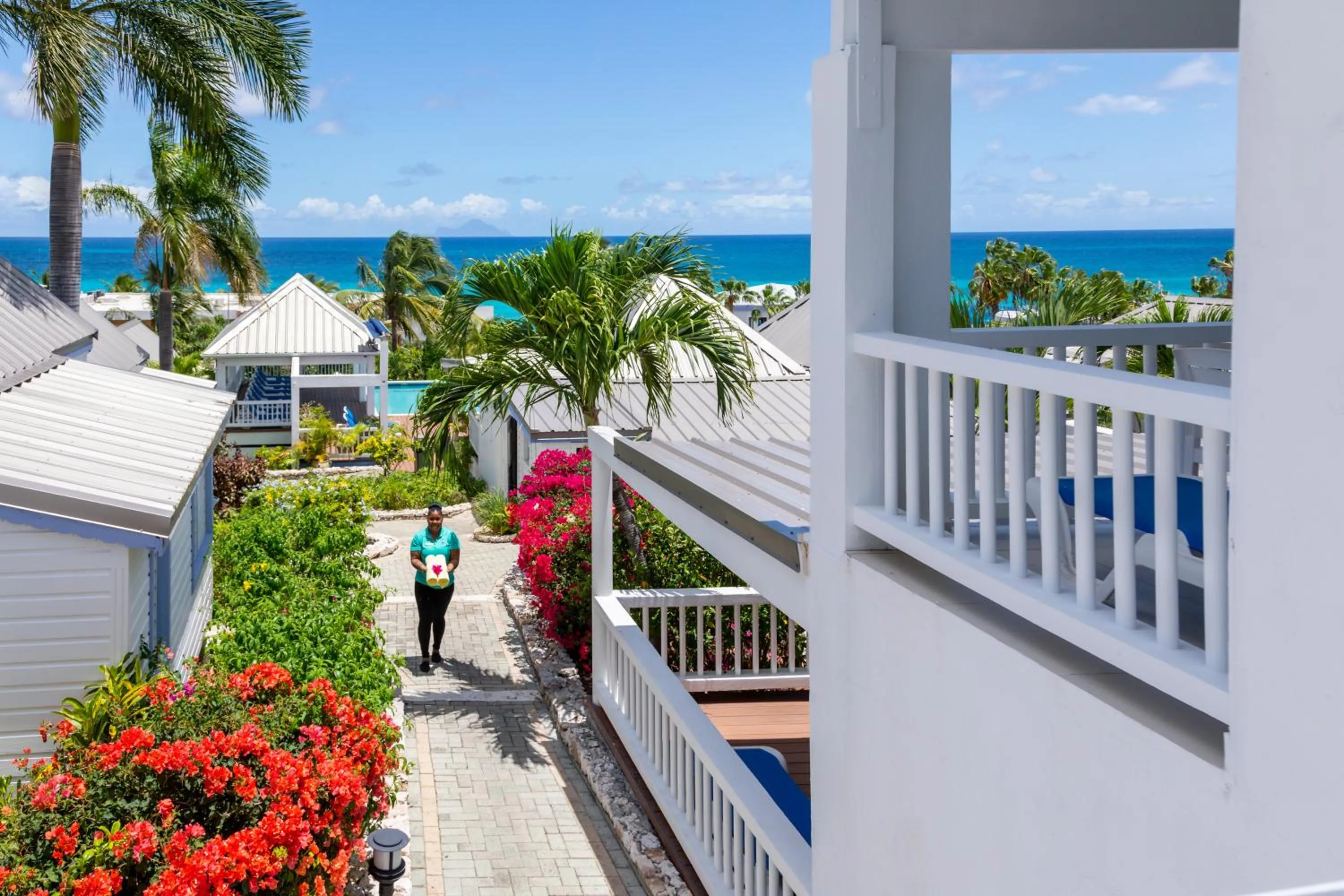 Pool view in La Vista Resort