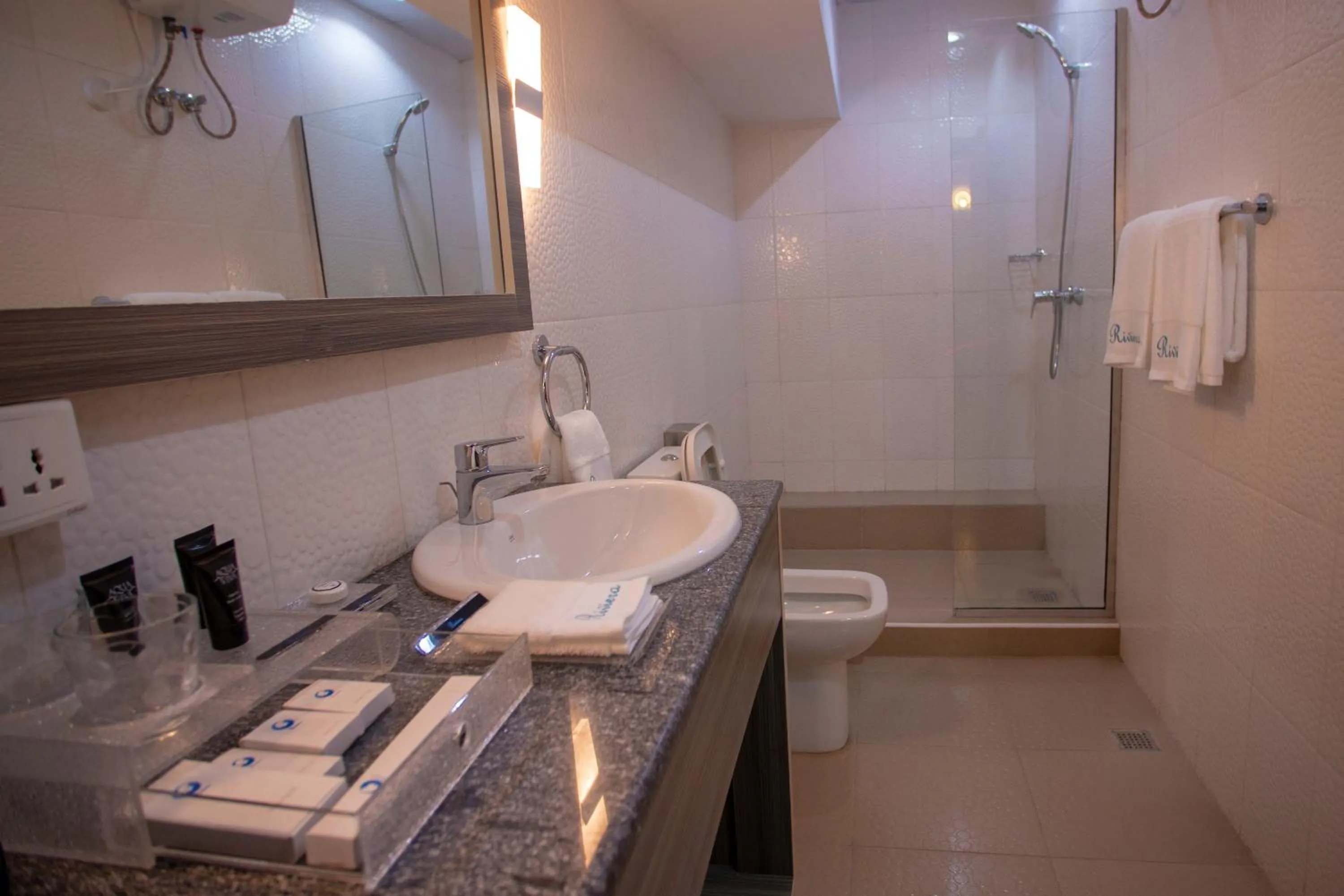 Bathroom in Riviera Suites