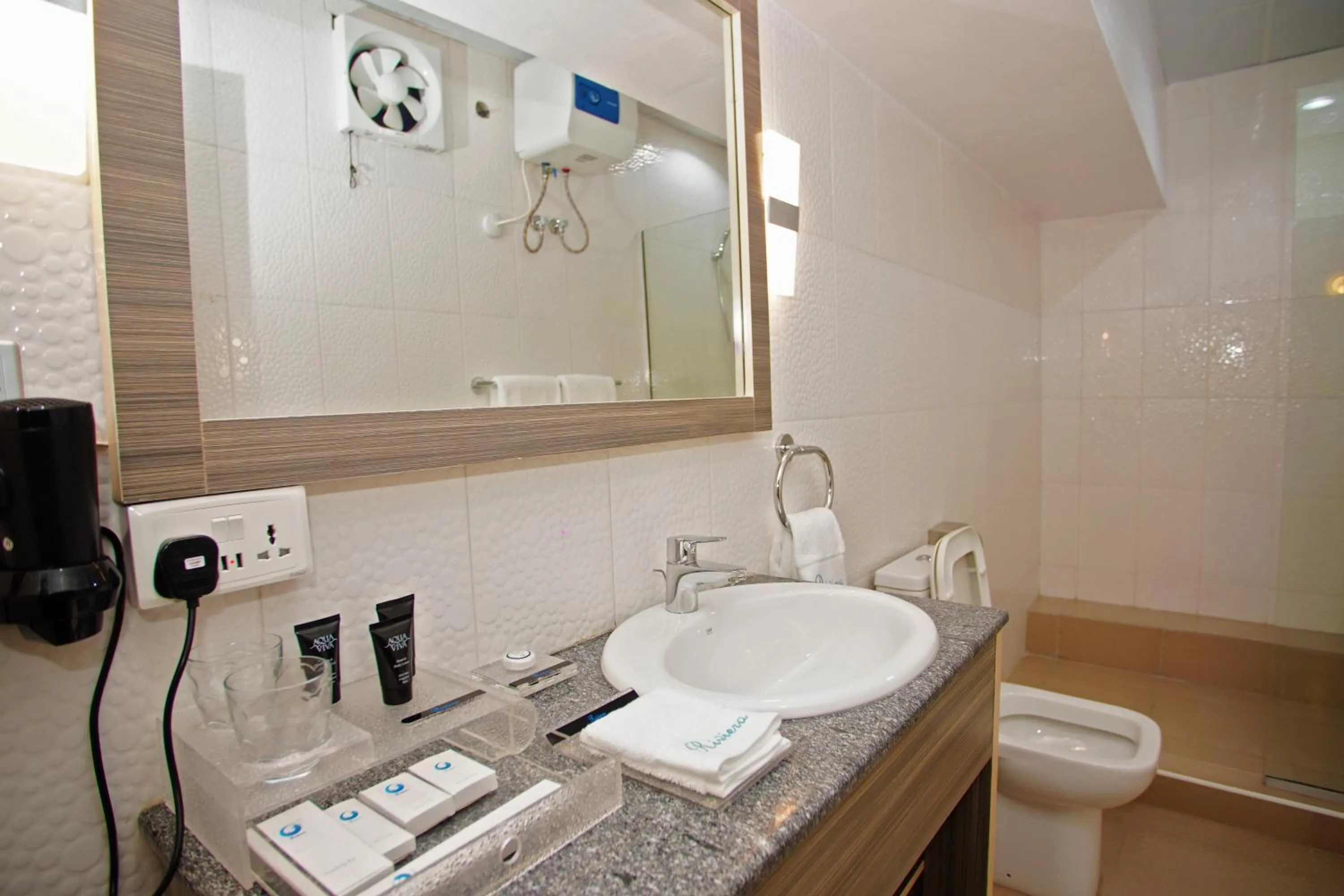 Bathroom in Riviera Suites