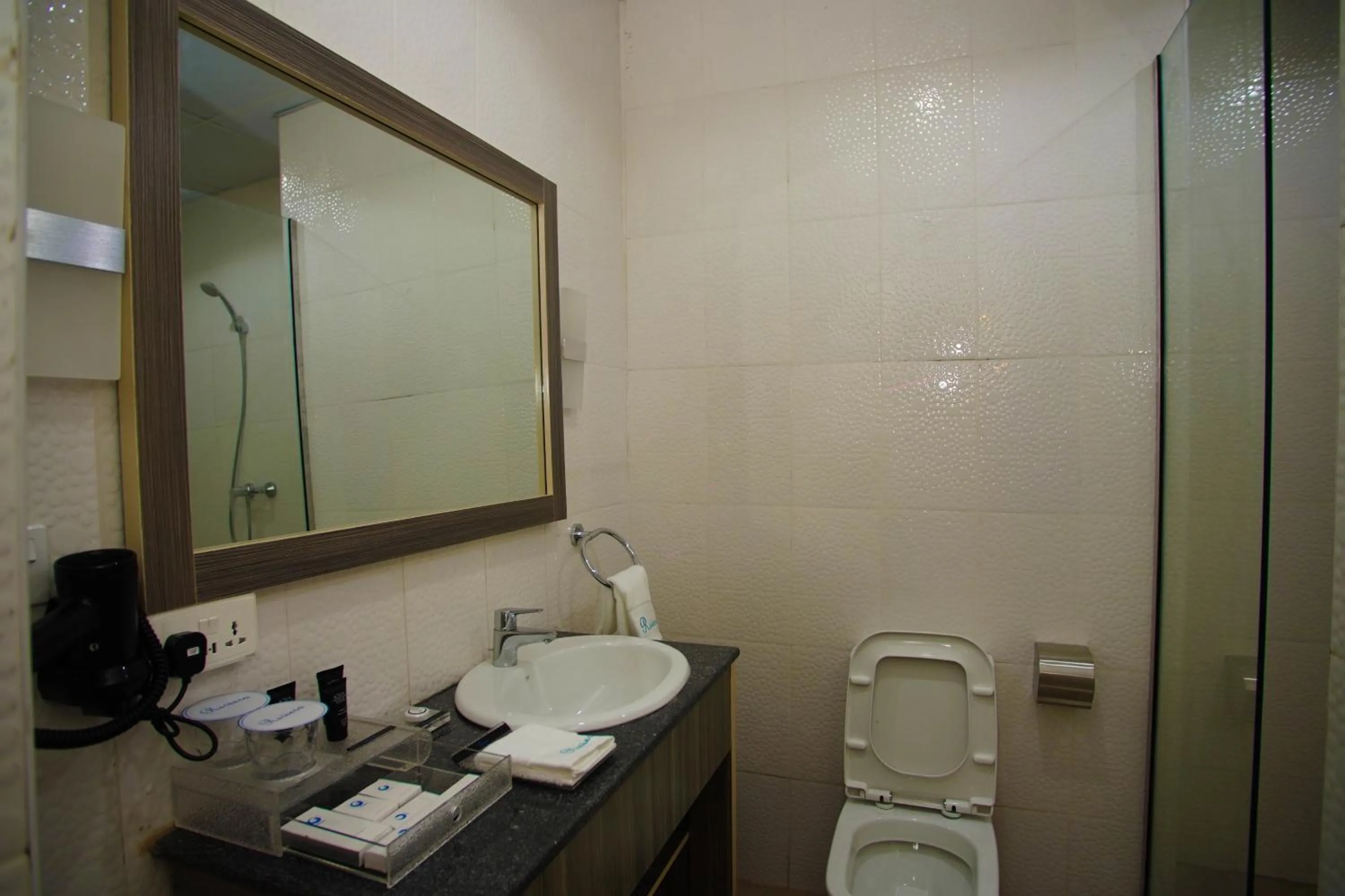 Bathroom in Riviera Suites