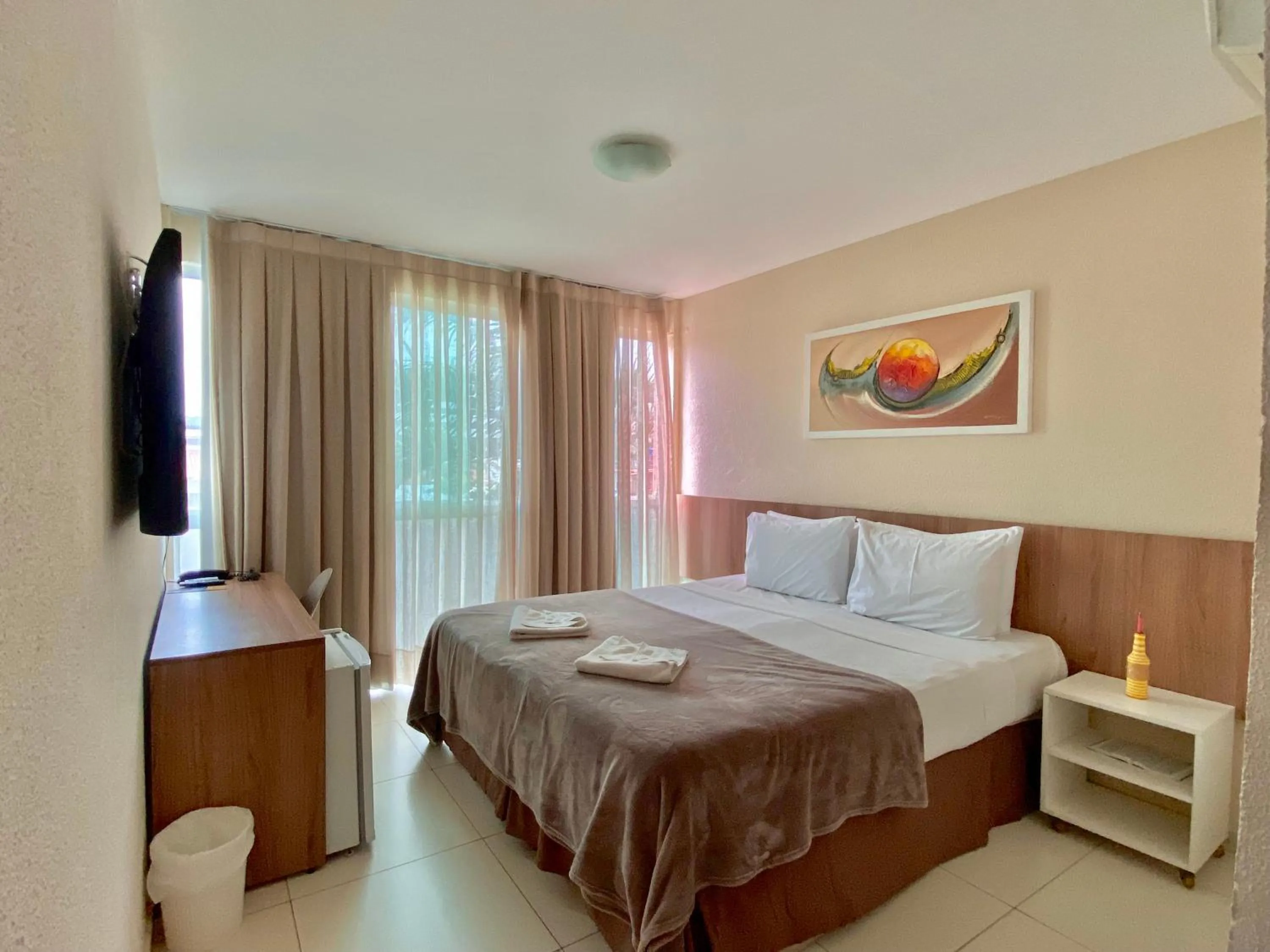 Photo of the whole room, Bed in Conde Hotel Maceió