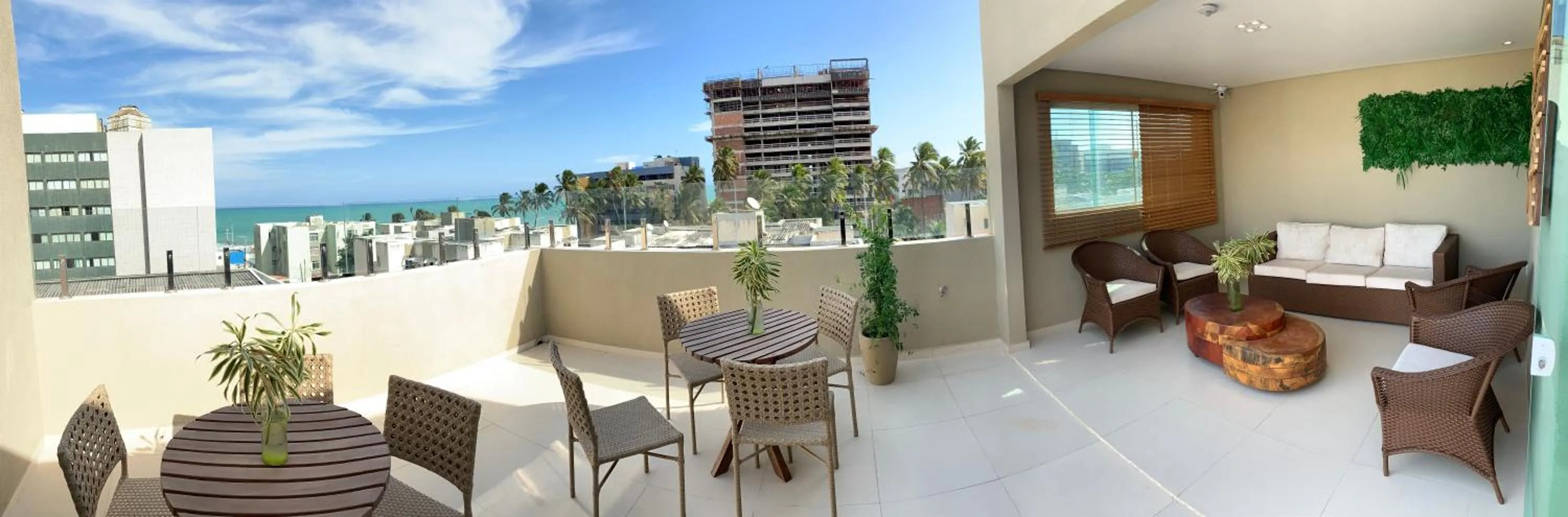 City view in Conde Hotel Maceió