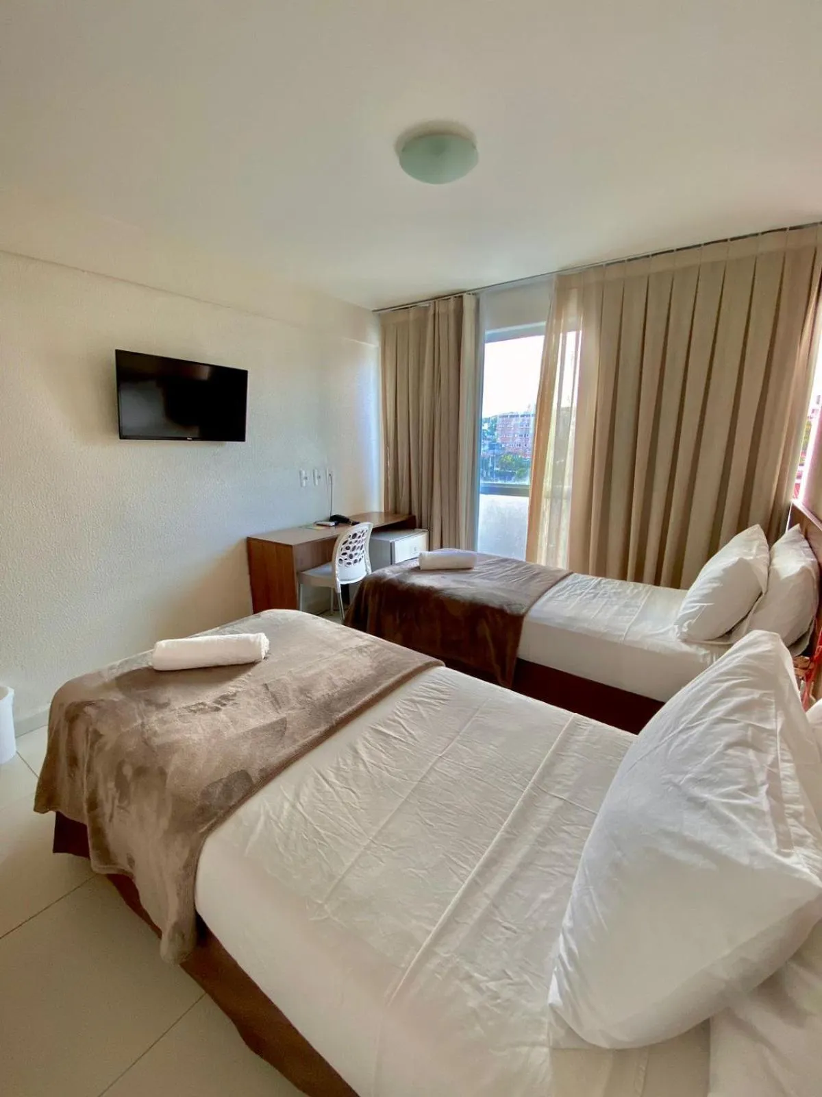 Bedroom, Bed in Conde Hotel Maceió