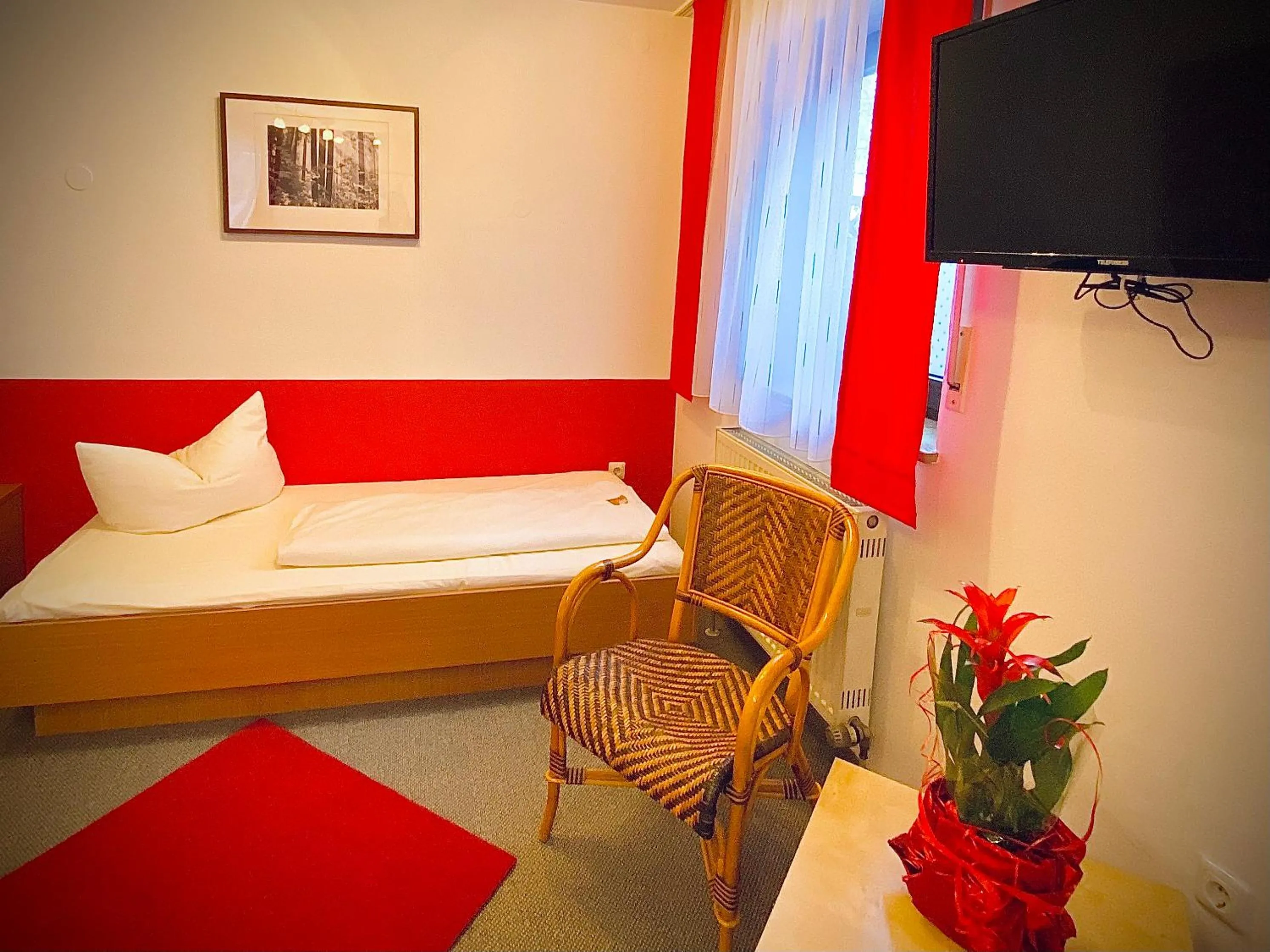 Bed in Meister BÄR HOTEL Am Wald