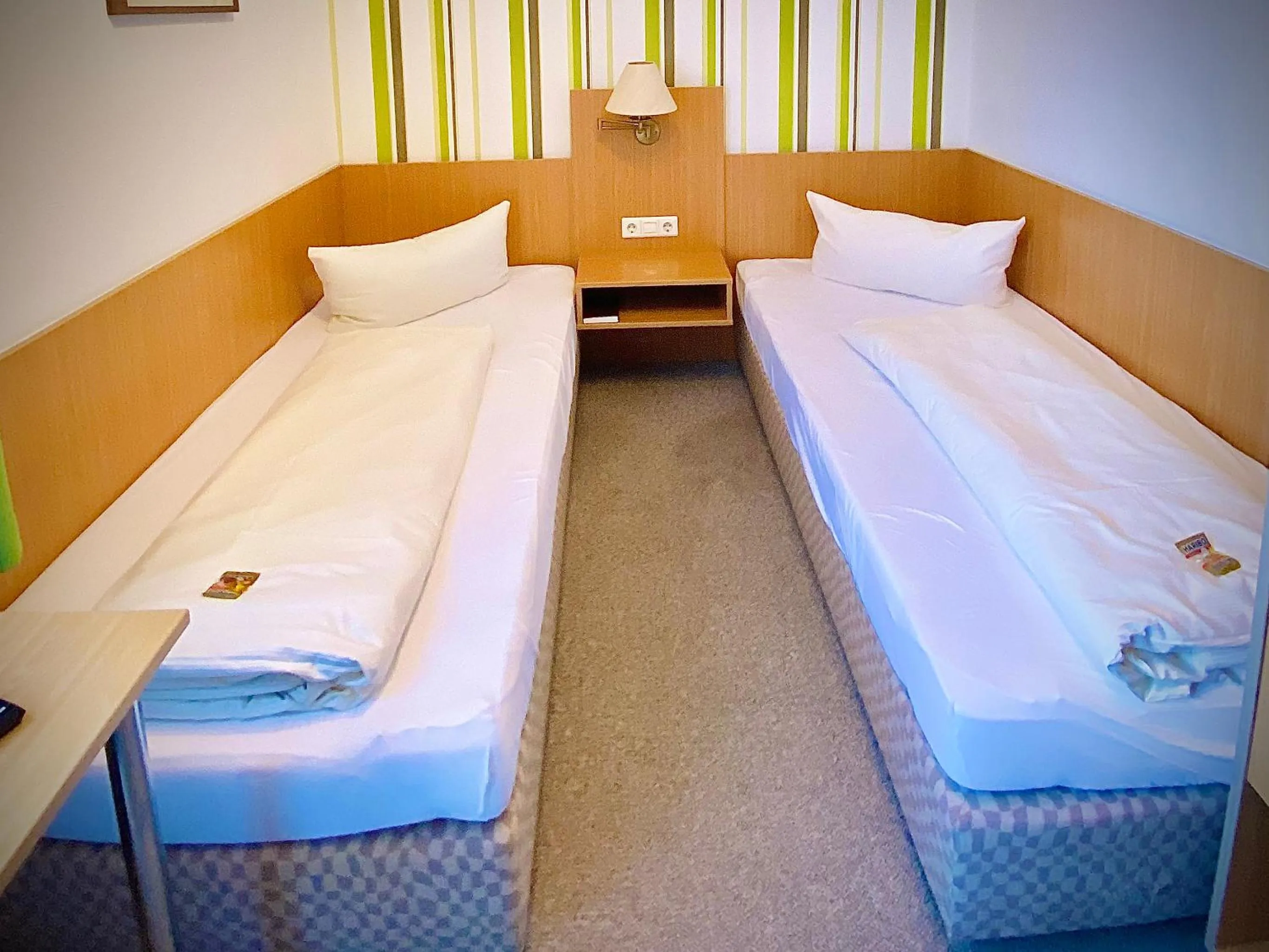 Bed in Meister BÄR HOTEL Am Wald