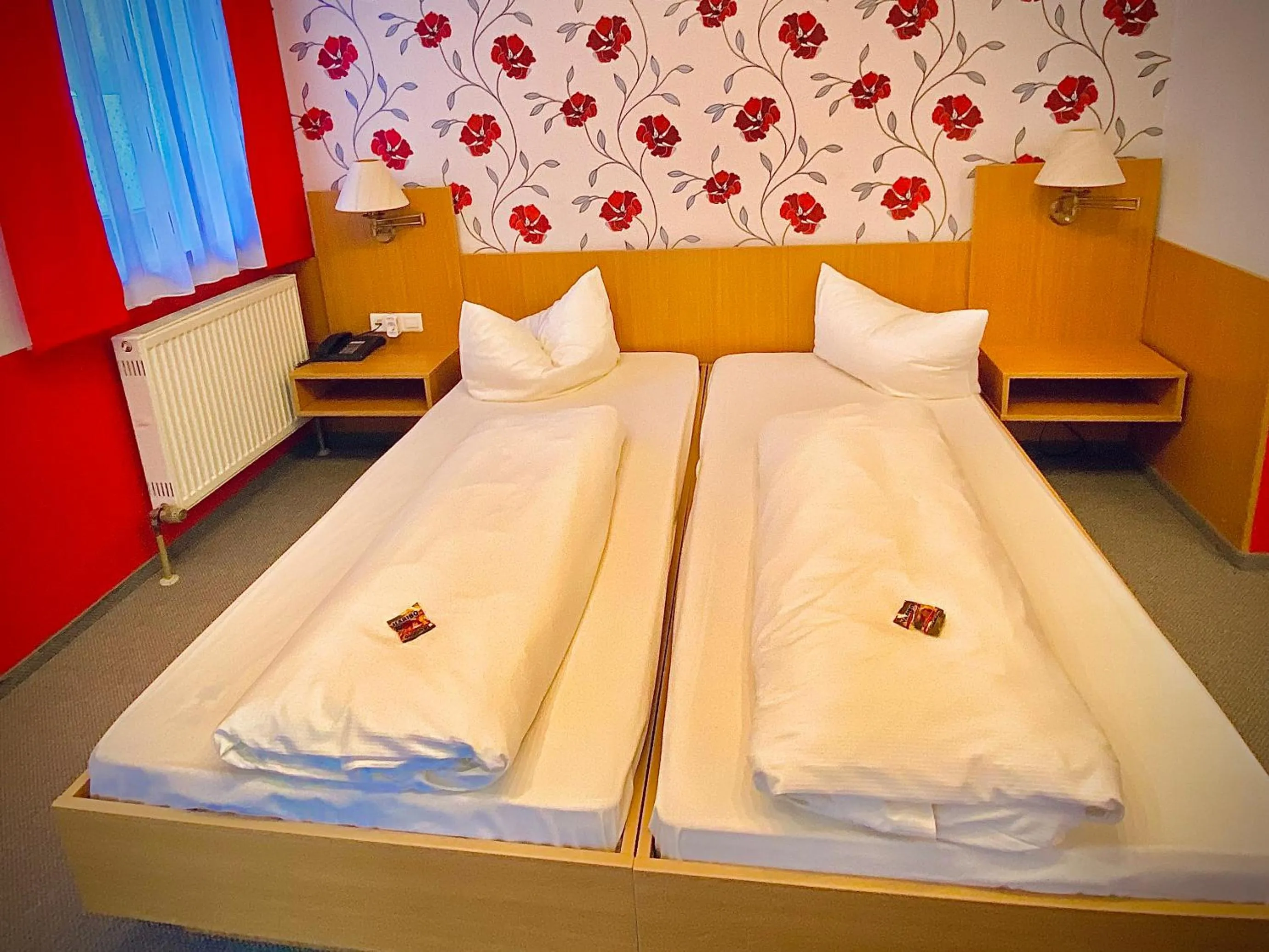 Bed in Meister BÄR HOTEL Am Wald