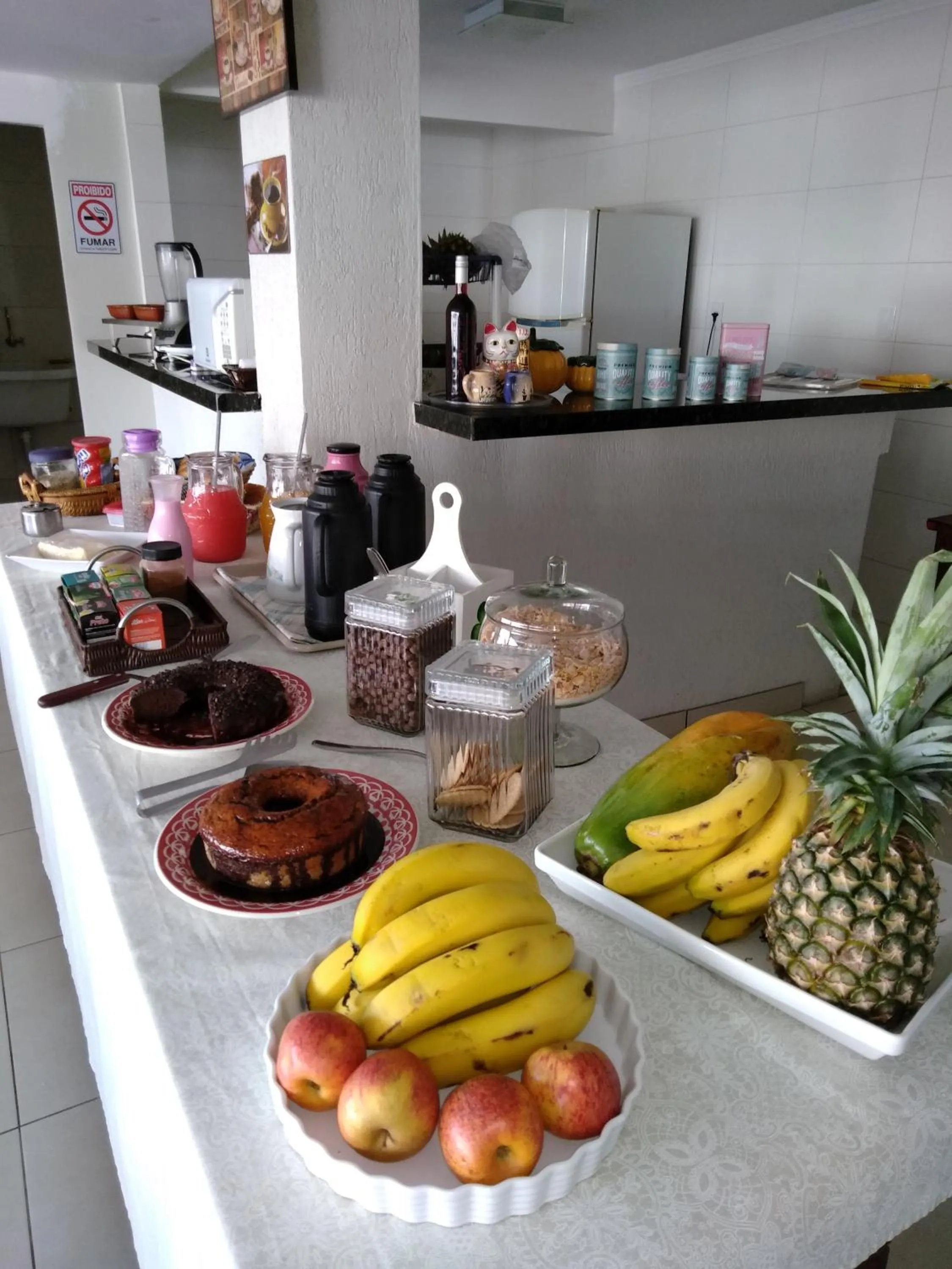 Food and drinks in Ipê Rosa Hotel