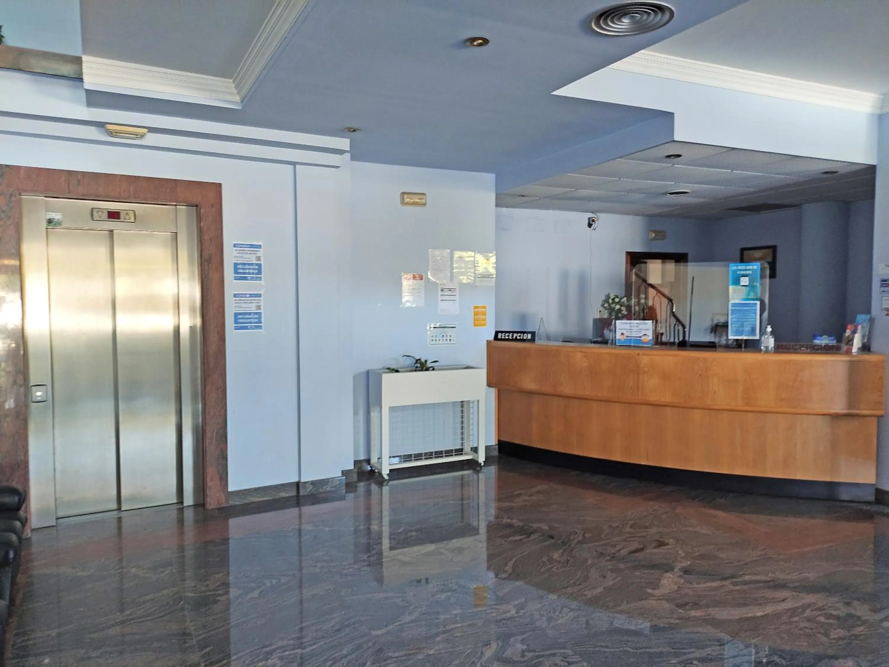 Lobby or reception in Hotel Galaico Sanxenxo
