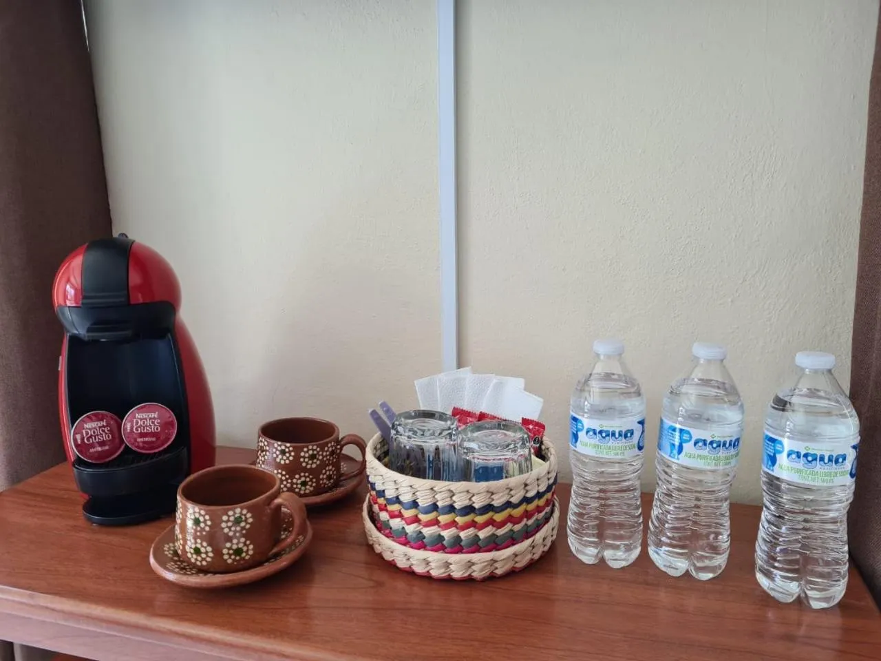 Coffee/tea facilities in Hotel Santa Fe