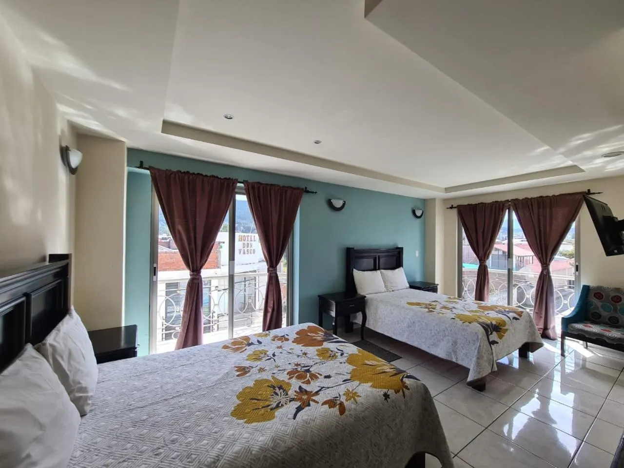 Bed in Hotel Santa Fe